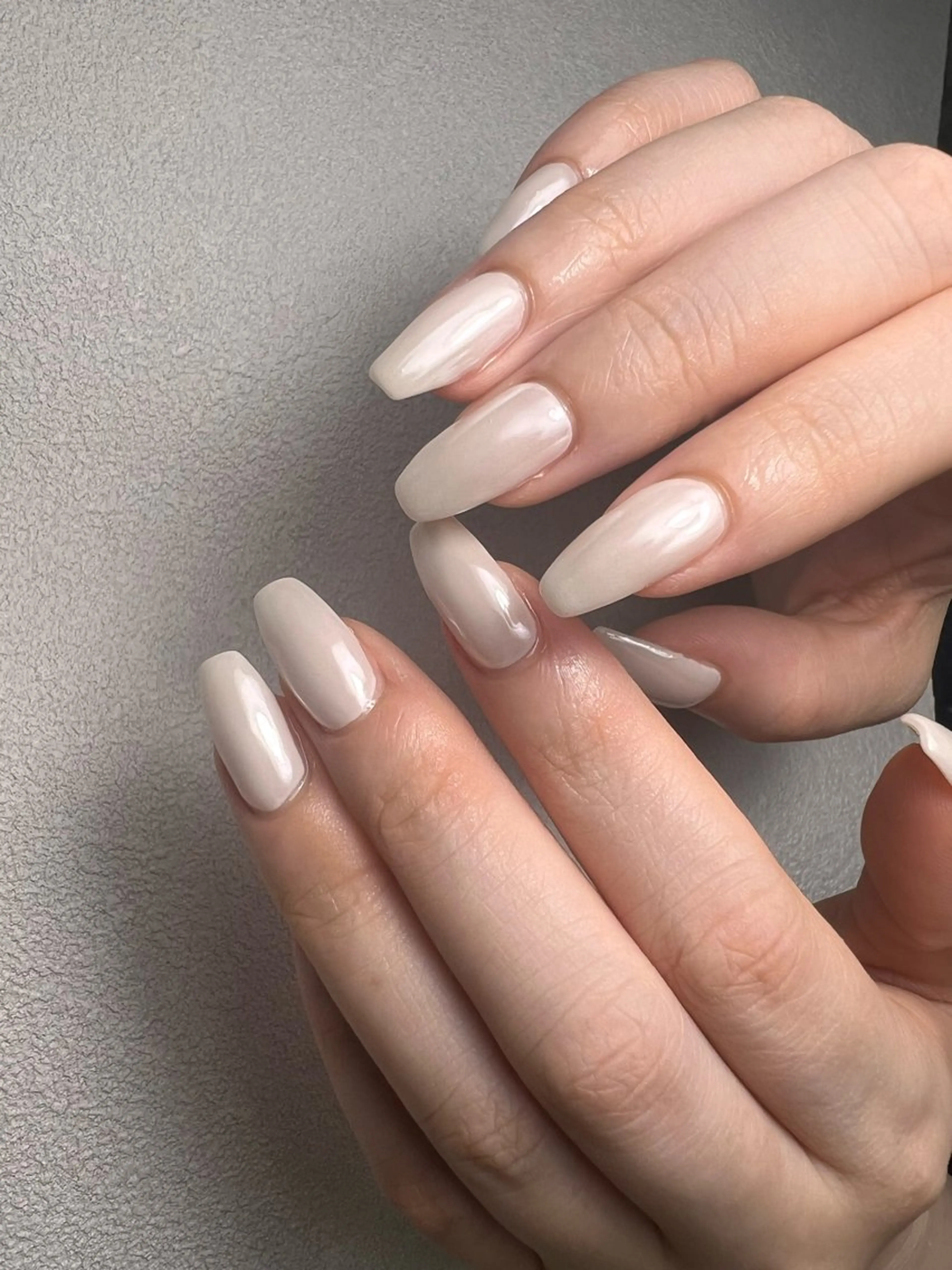 ネイル オーロラネイル ハンドネイル private salon Lem.所属・Lem. Sayaのネイルデザイン