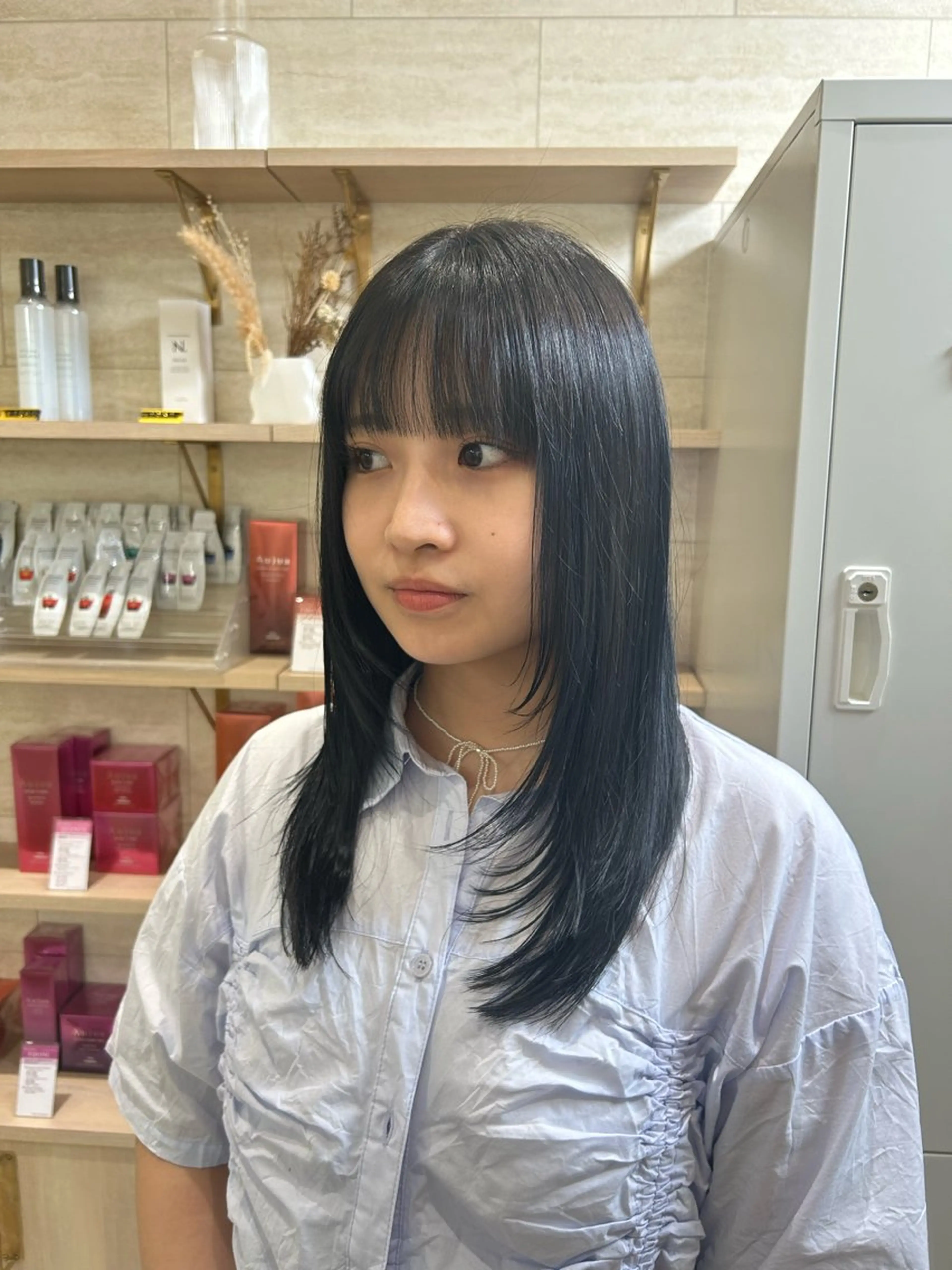 カラー Zina熊本 /花菜のヘアスタイル