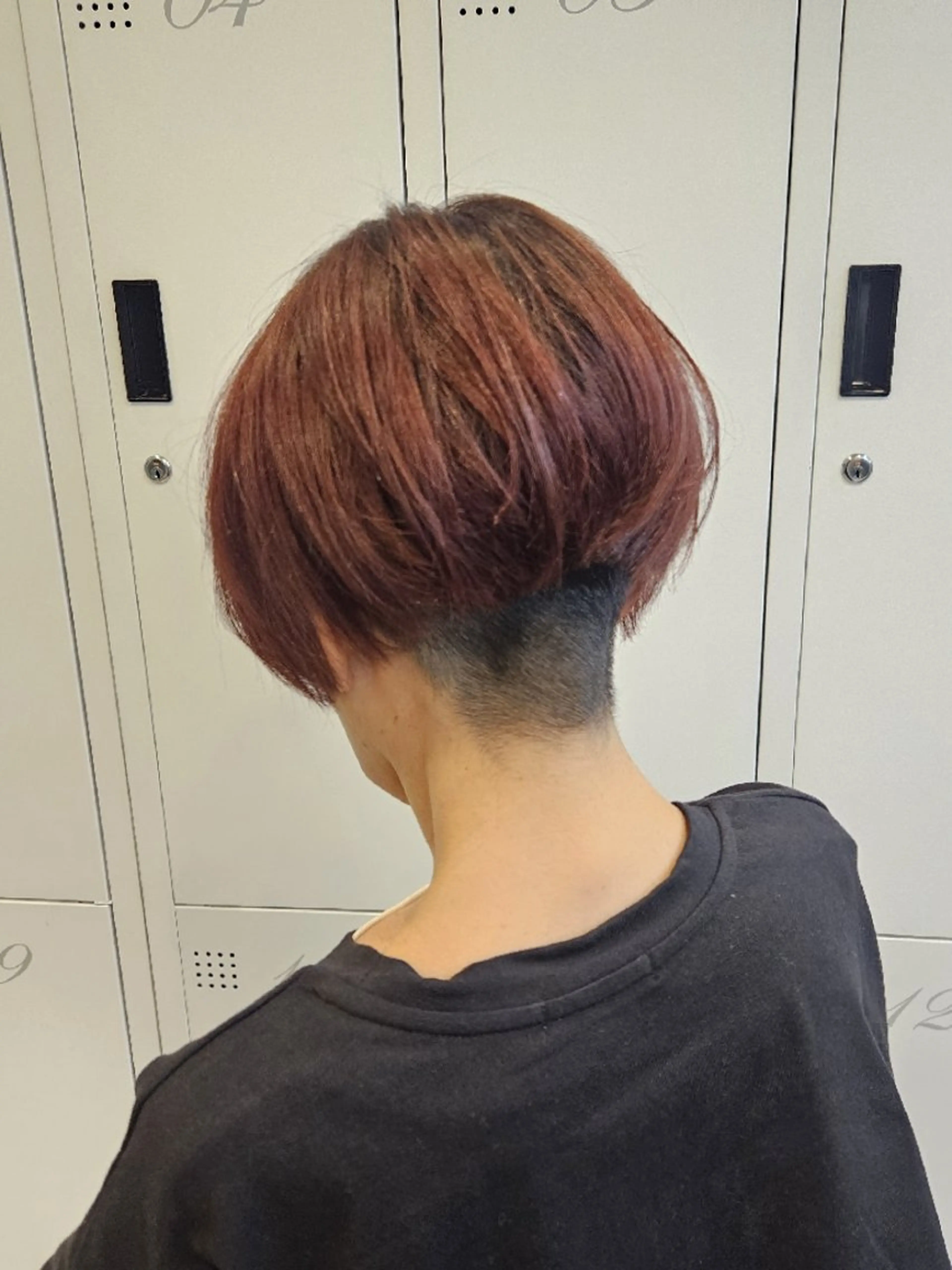 ショート カラー 韓国風ヘア レイヤーカット カット ヘアカラー トリートメント ミク🇰🇷 /Agu hairのヘアスタイル