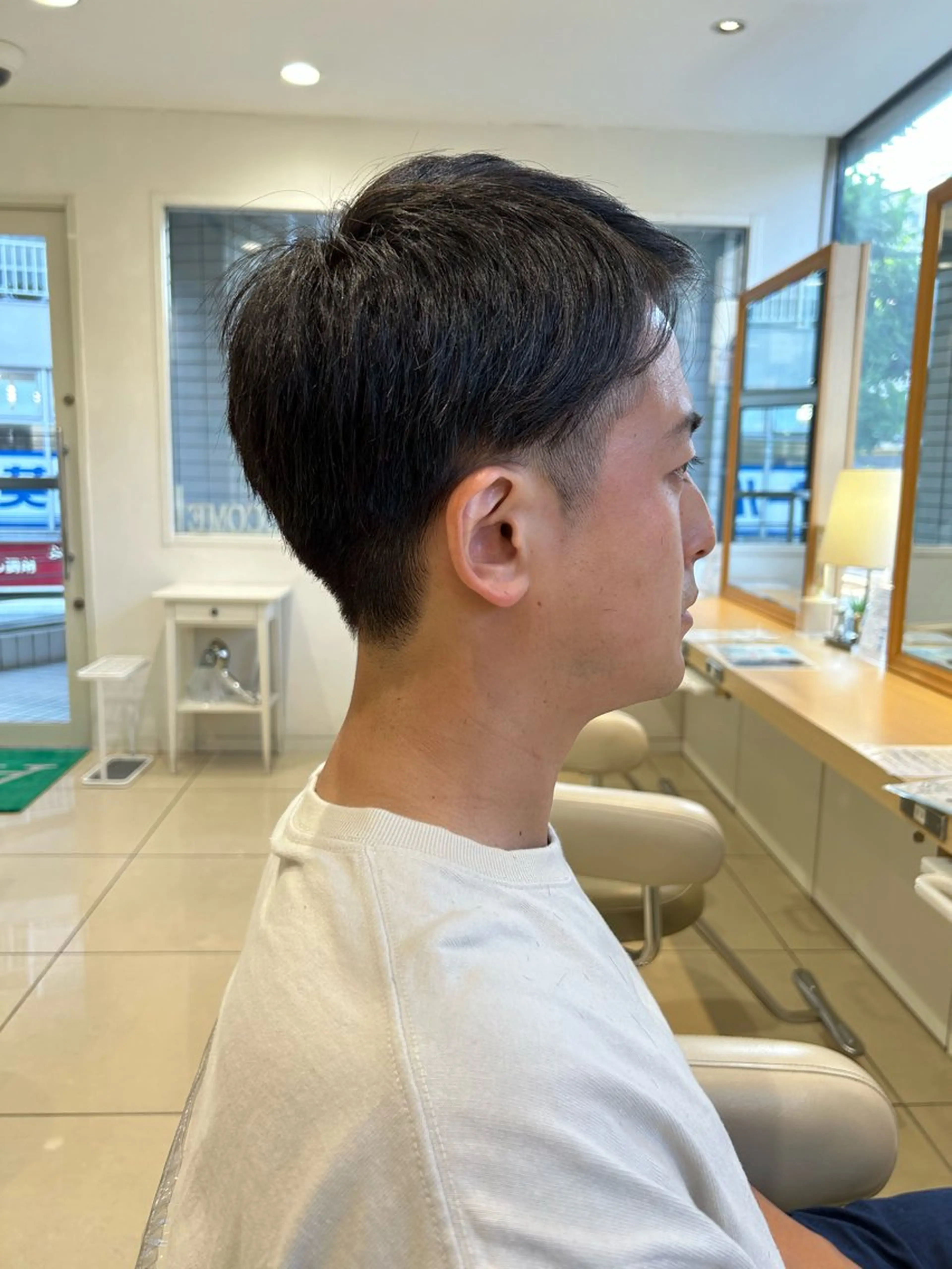 ショート メンズ カット 大谷 優馬のヘアスタイル