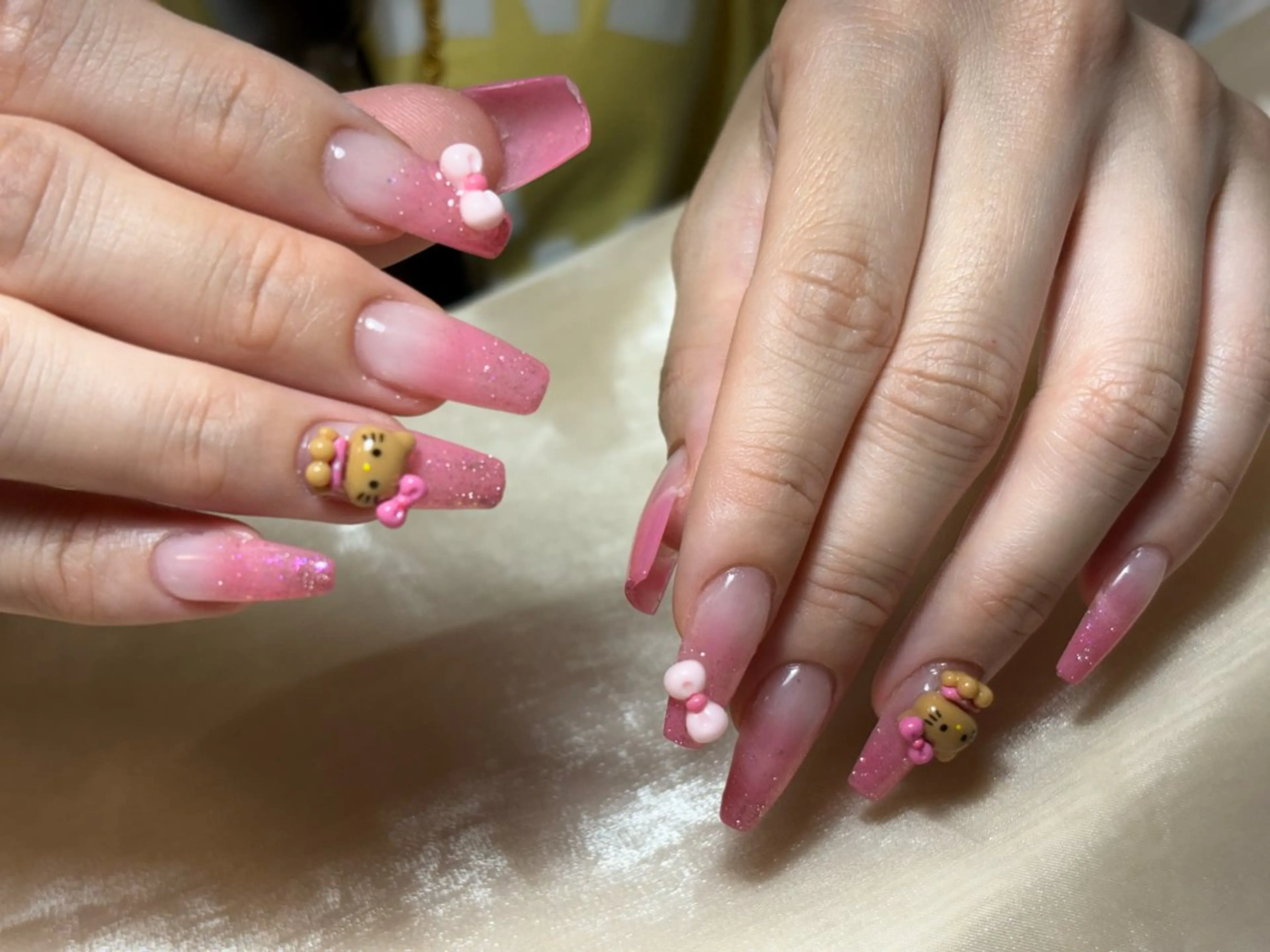 【練習チップ長さだし】持ち込みデザイン★ジェルオフ+550円の写真