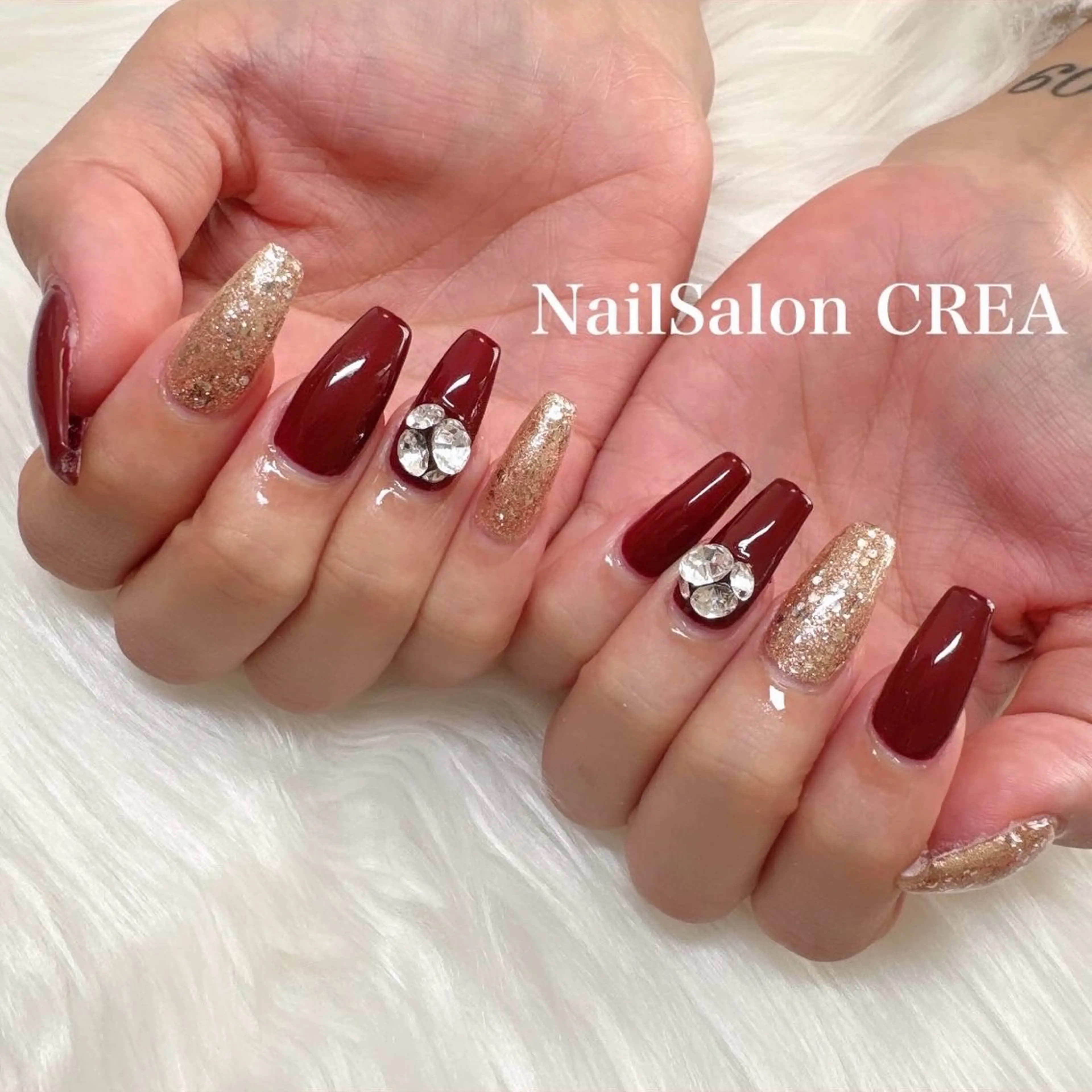 ネイル アートネイル ハンドネイル NailSalon CREAのネイルデザイン