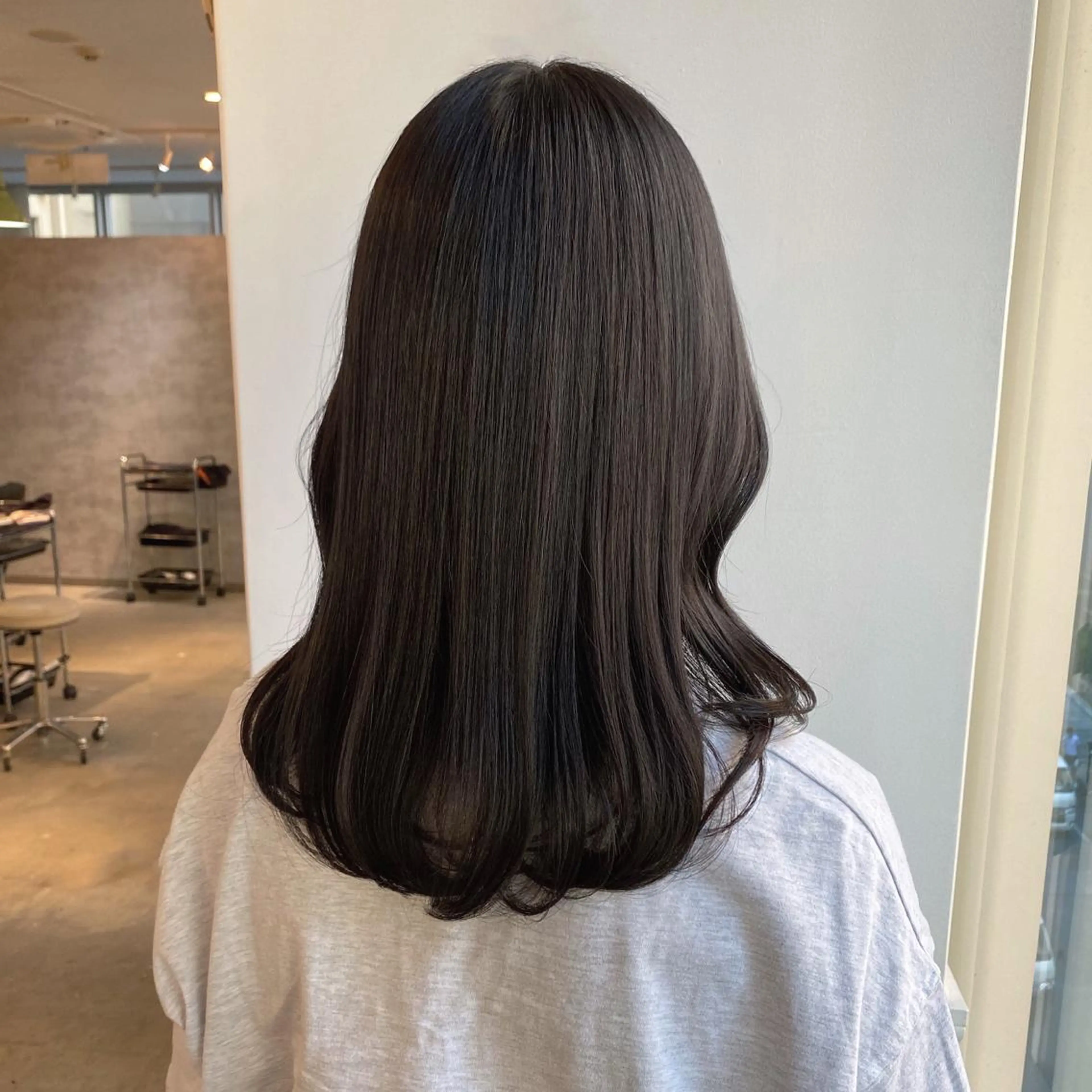 ミディアム カラー ヘアカラー ❤️‍🔥波巻きパー マ❤️‍🔥/大須賀のヘアスタイル