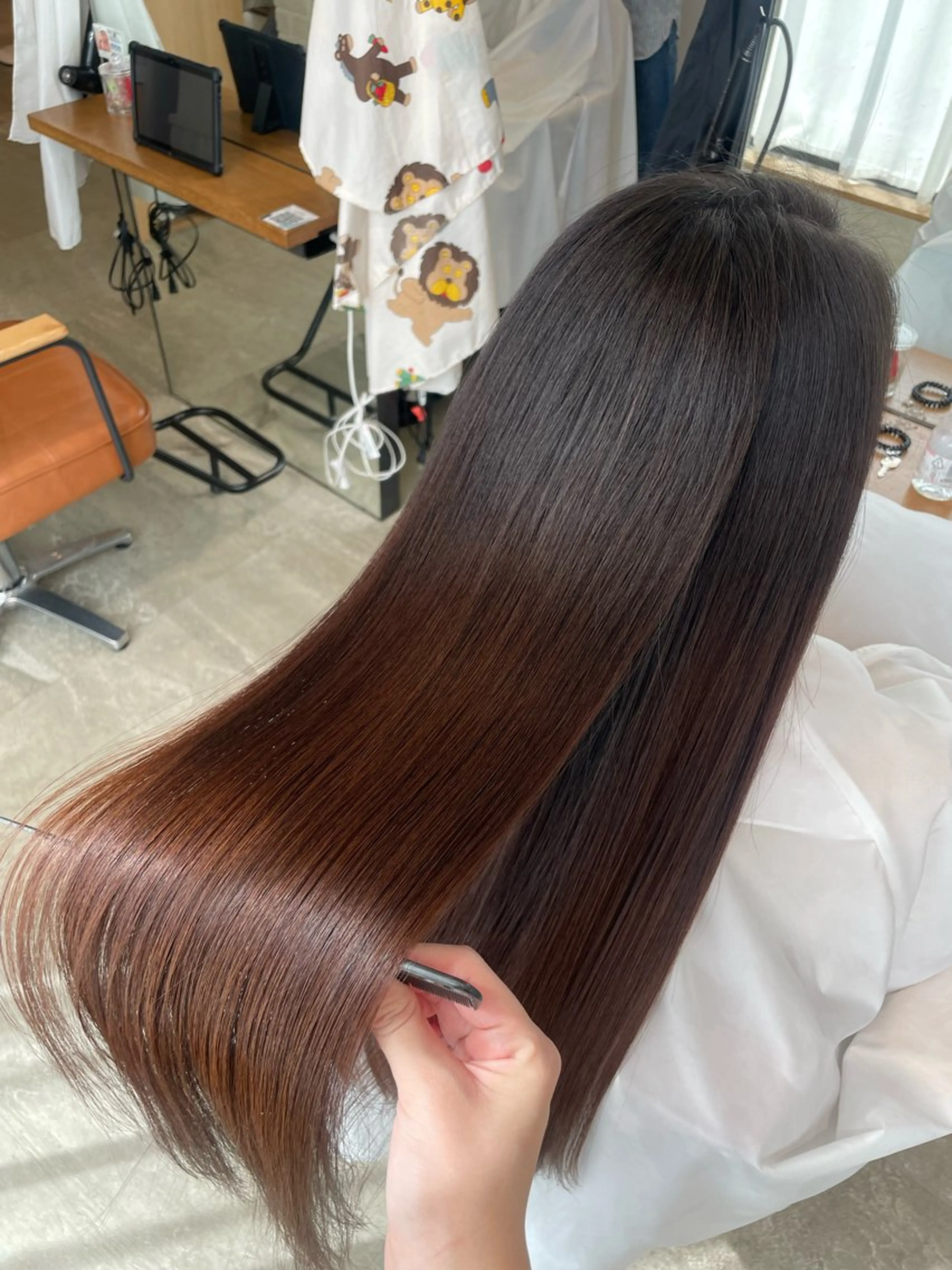ロング 髪質改善🤍艶カラー ゆいのヘアスタイル