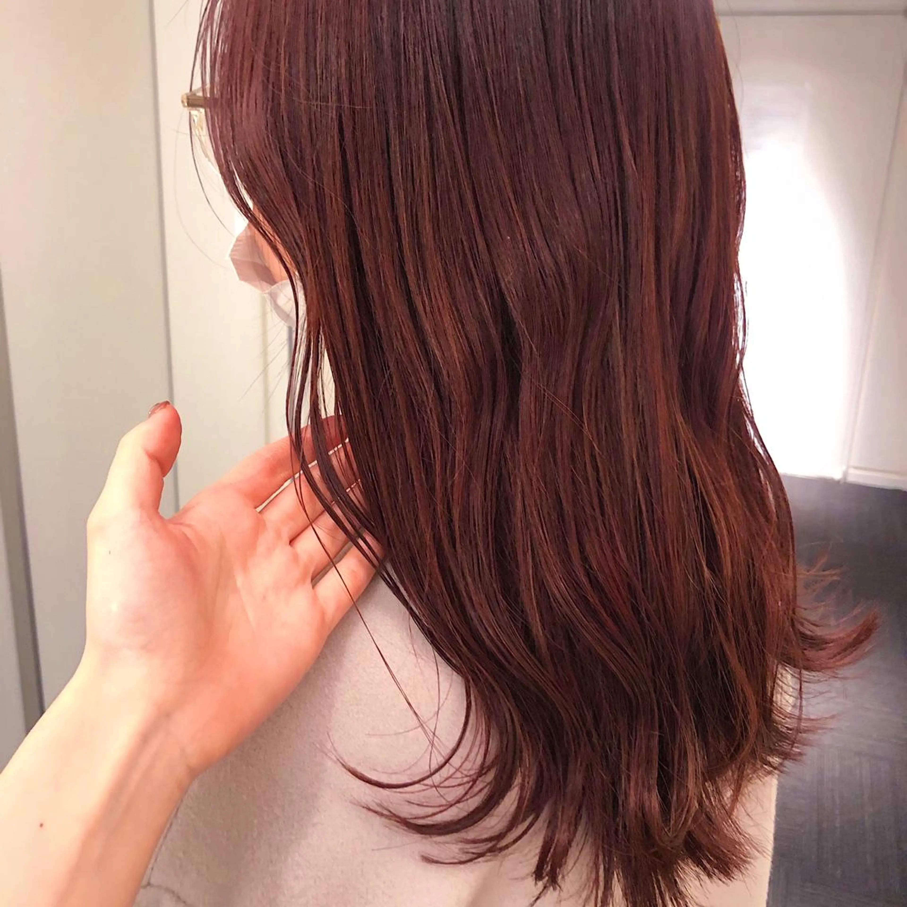 ロング カラー パーマ マツエク・マツパ カット ヘアカラー トリートメント 佐々木 シホミのヘアスタイル