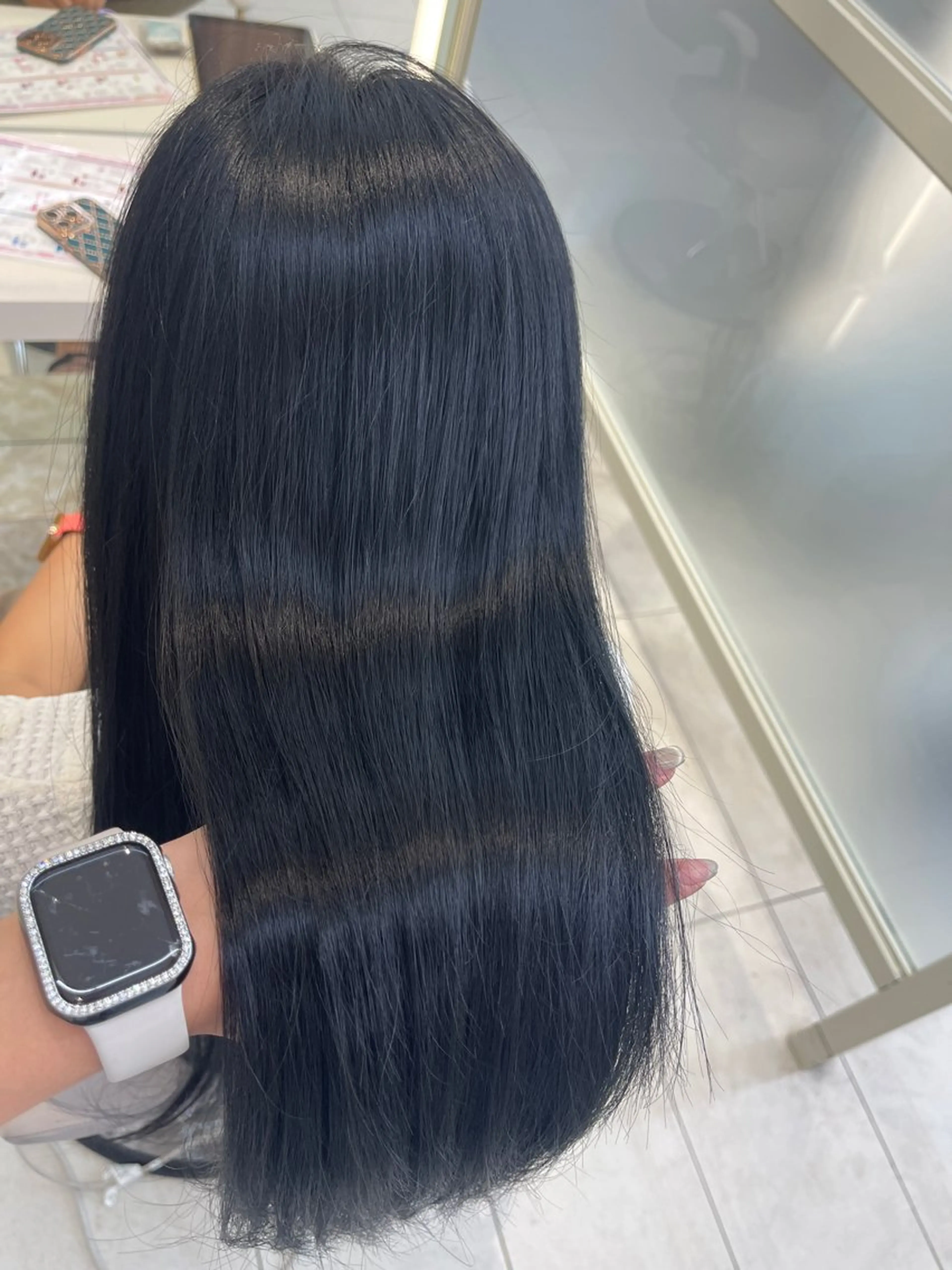 ロング カラー Hina🤎ベージュ 、グレージュ🤎のヘアスタイル