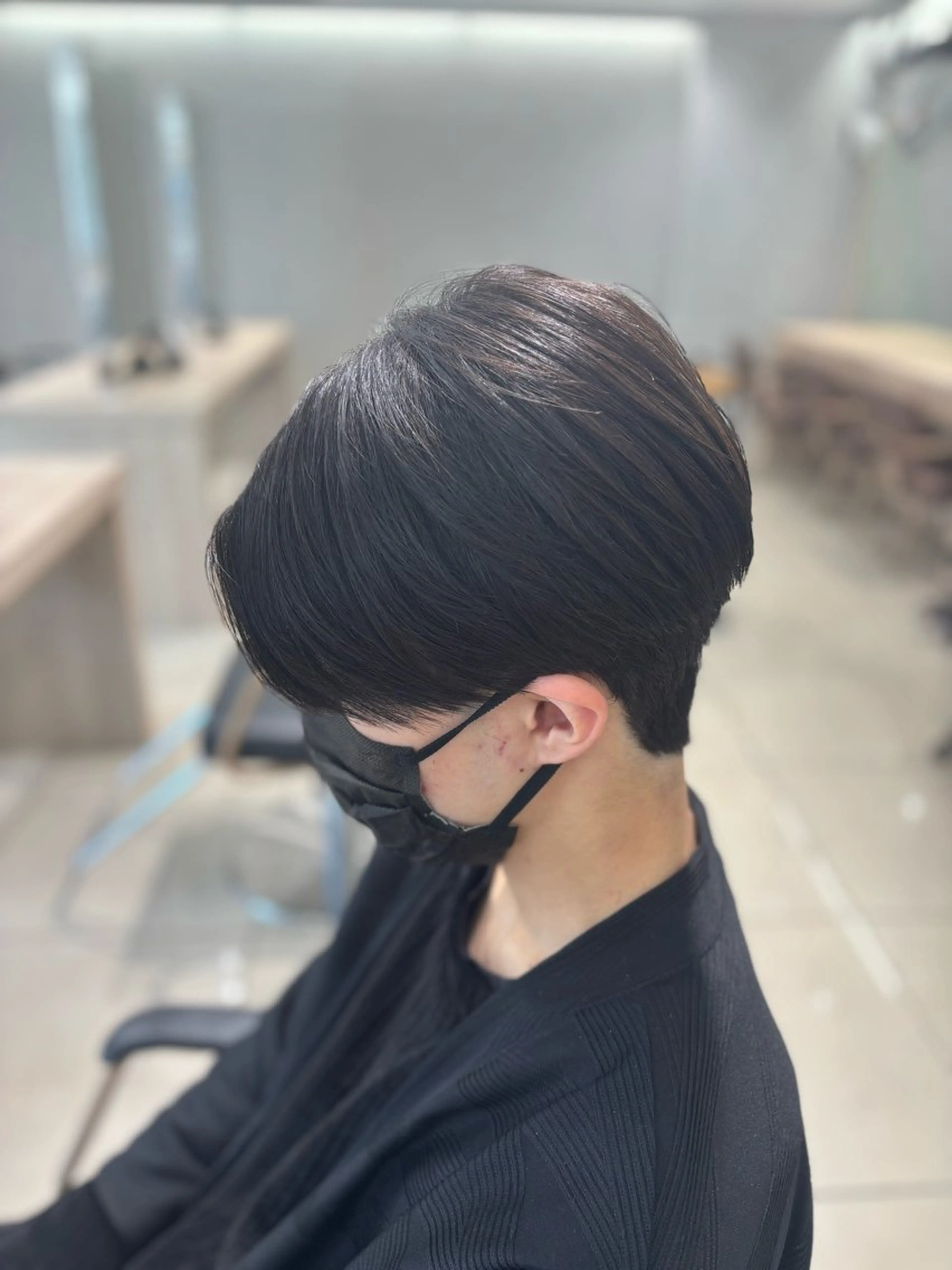 ミディアム パーマ メンズ カット 縮毛矯正 トリートメント メンズ支持率エリア No.1/keitaのヘアスタイル