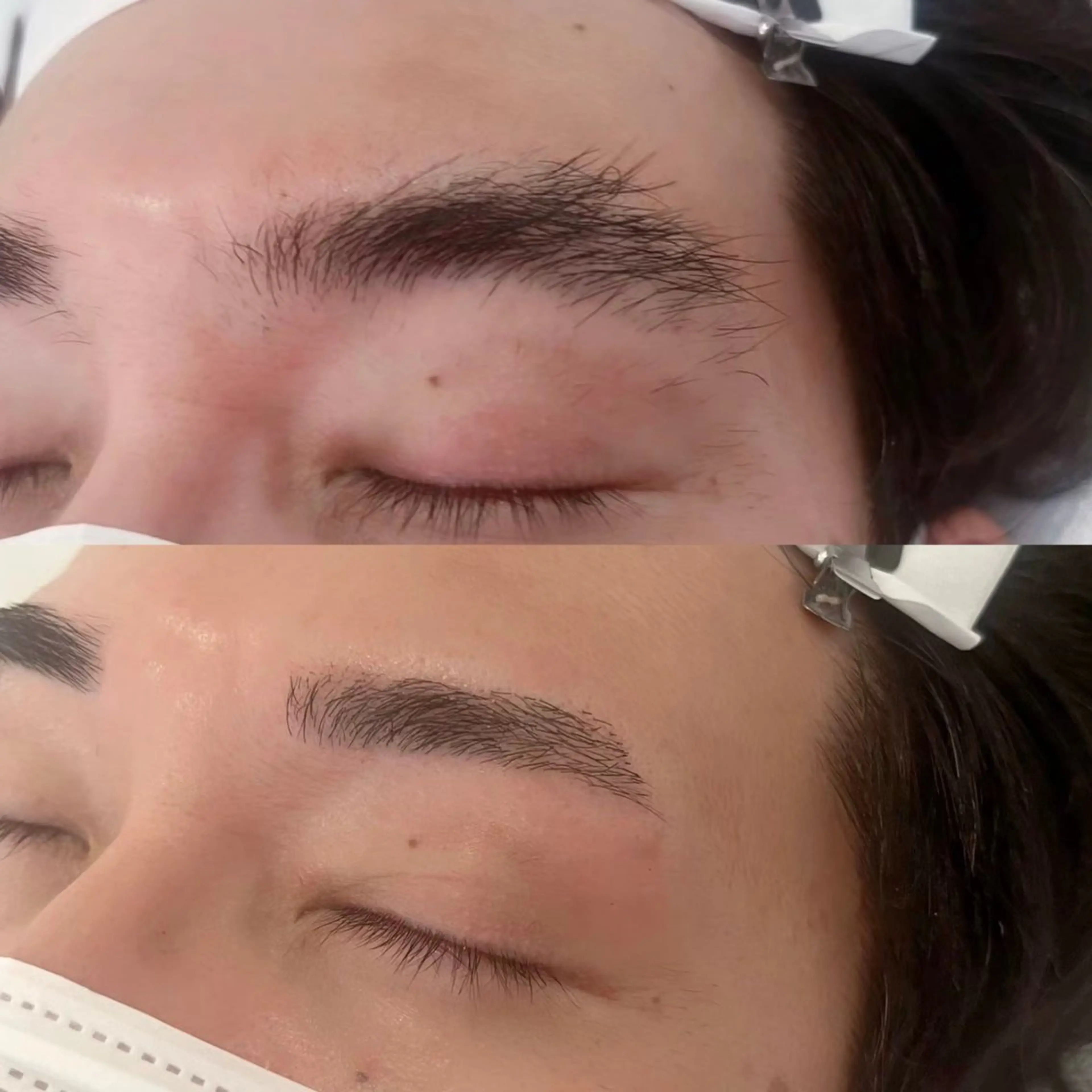 アイブロウ メンズアイブロウ 眉毛ワックス脱毛 ange モエカのマツエク・マツパデザイン