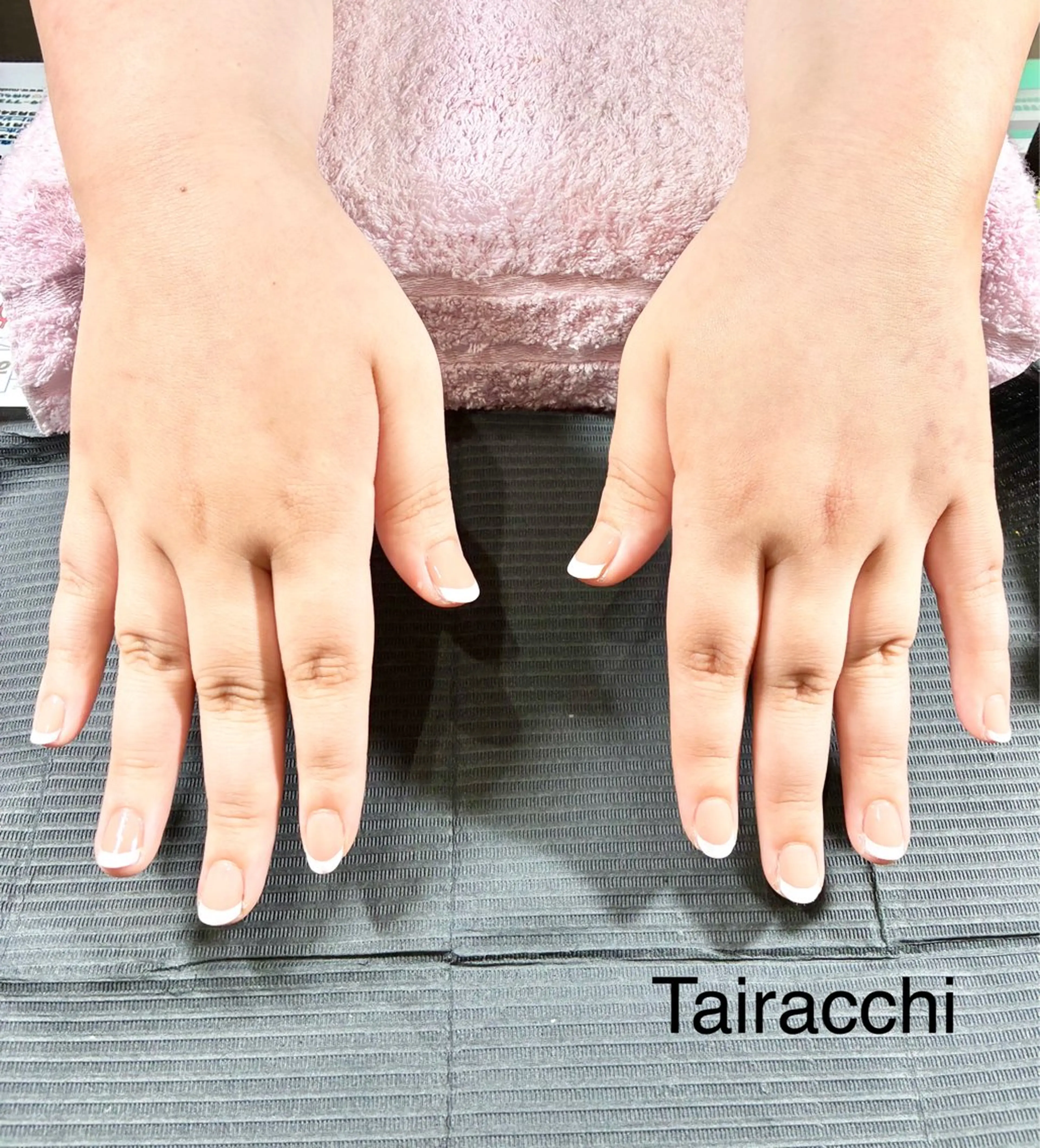 ネイル フレンチネイル Tairacchi ﾀｲﾗｯﾁのネイルデザイン