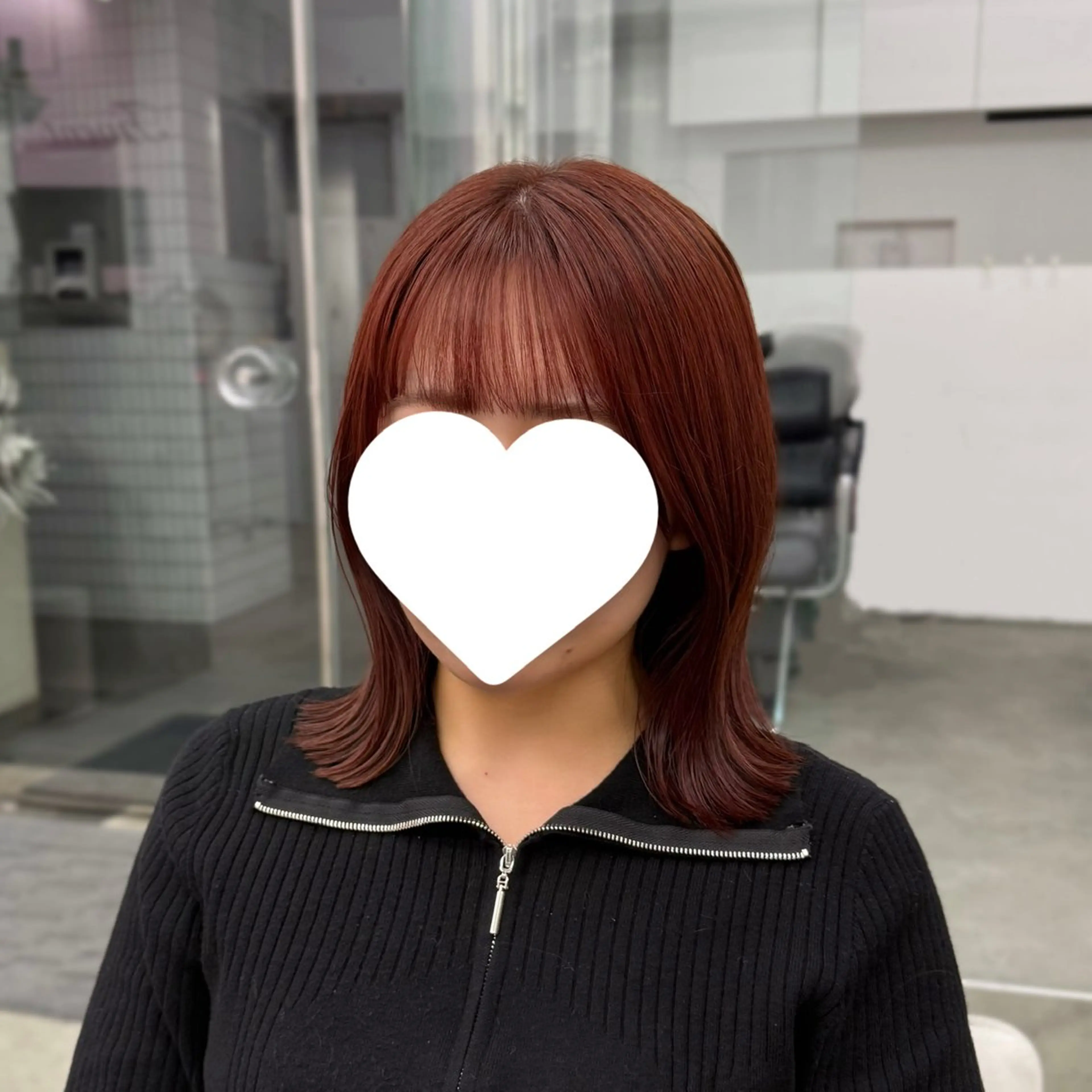 ミディアム 今園 桃愛のヘアスタイル