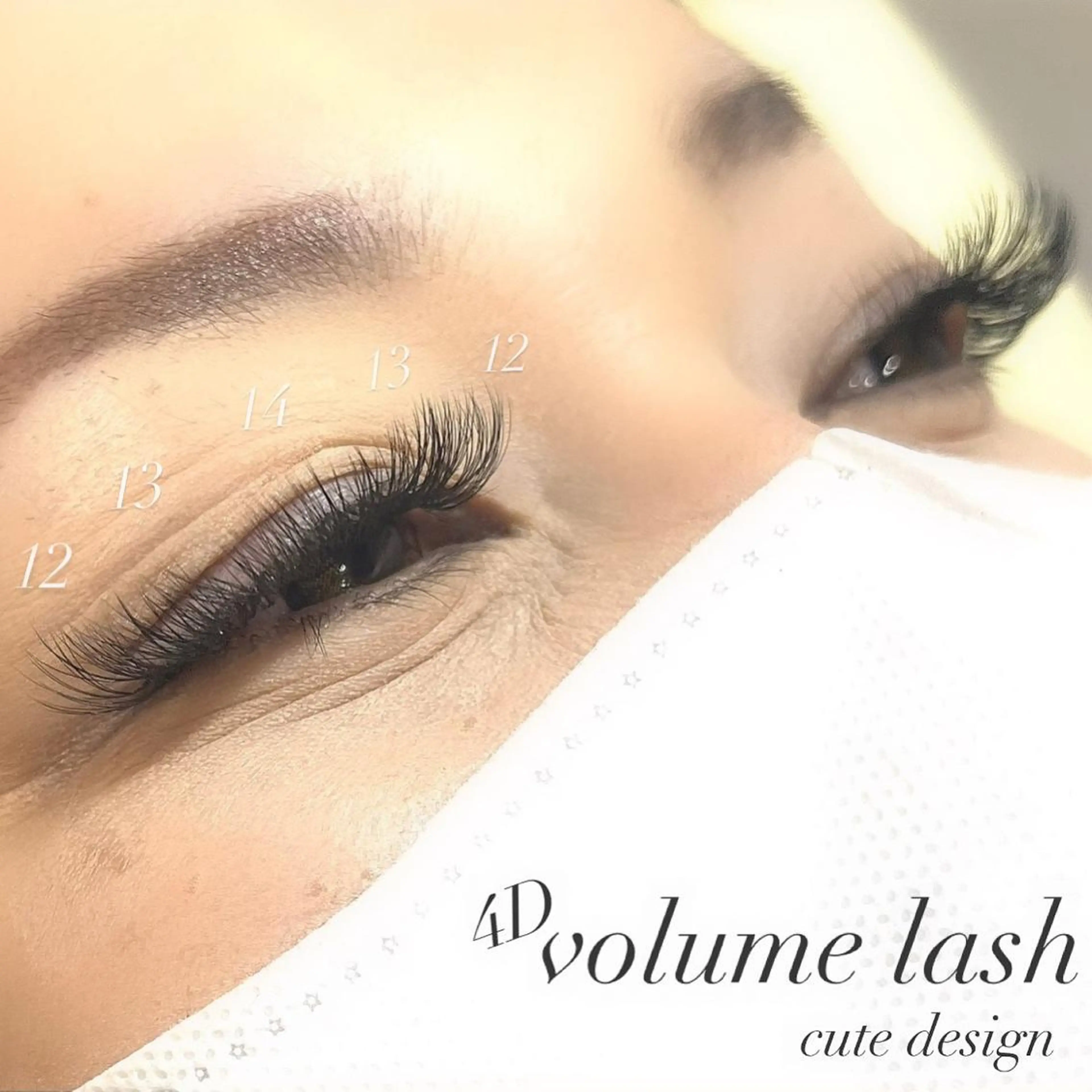 マツエク・マツパ Veil ayakaのマツエク・マツパデザイン