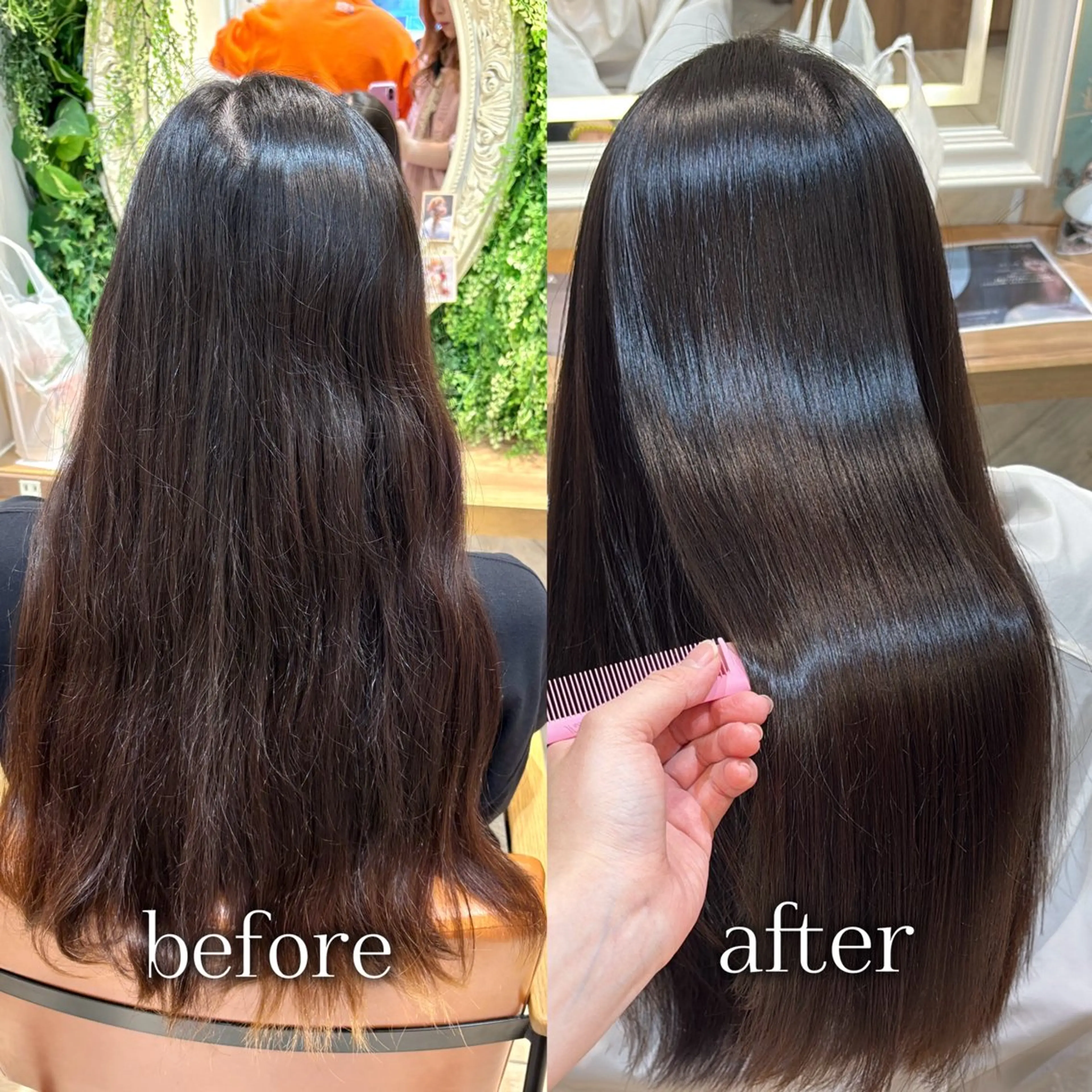 ロング パーマ カット 縮毛矯正 トリートメント 横浜/美髪縮毛矯正 /さくらのヘアスタイル
