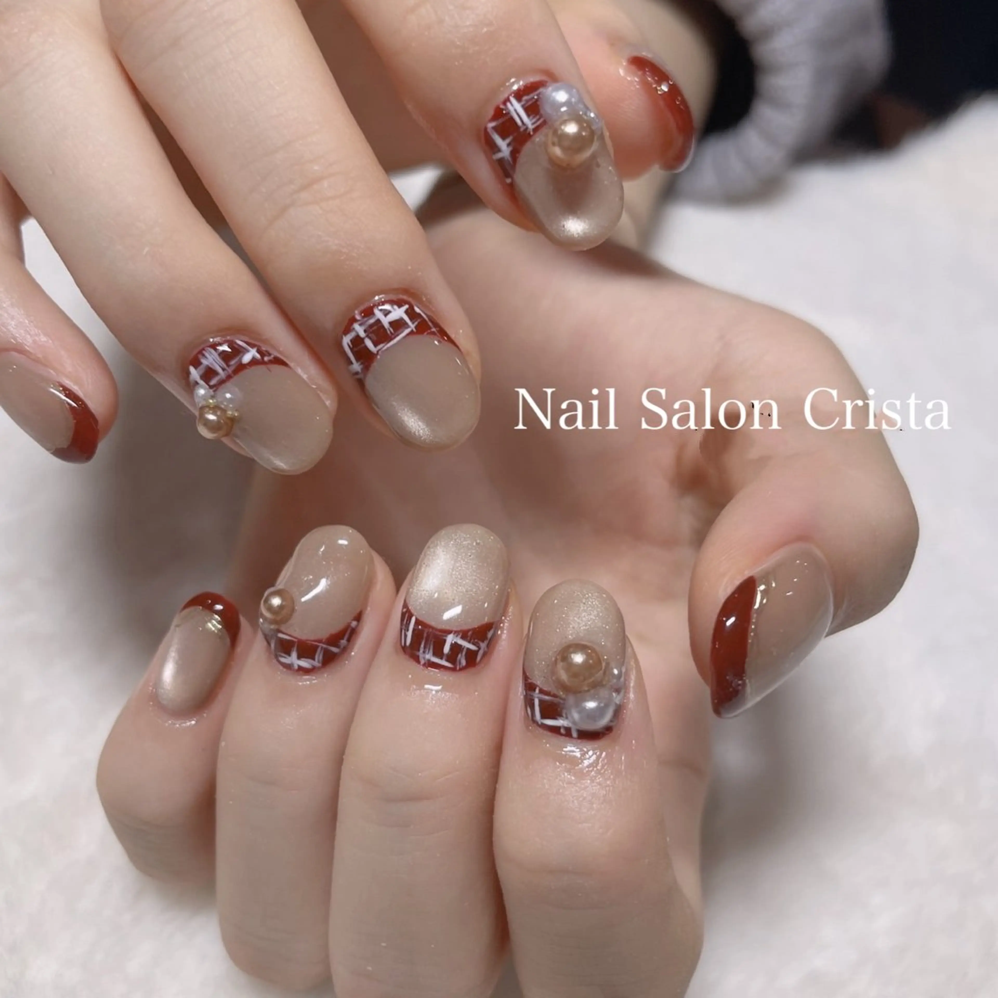 ネイル ジェルネイル パラジェル CRISTA所属・CRISTA MOMOのネイルデザイン
