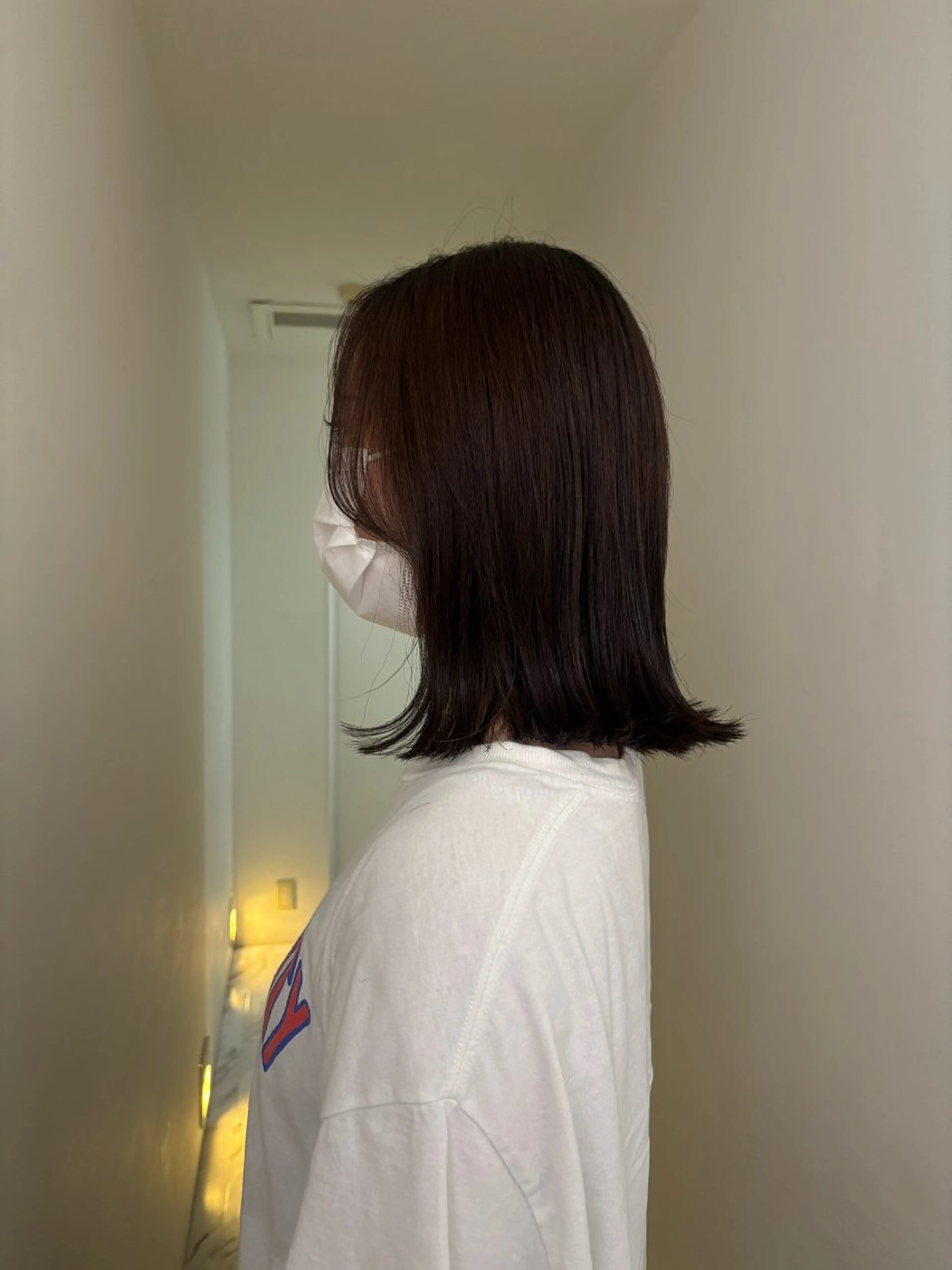 ミディアム ボブ カット 小松 愛実🤎のヘアスタイル