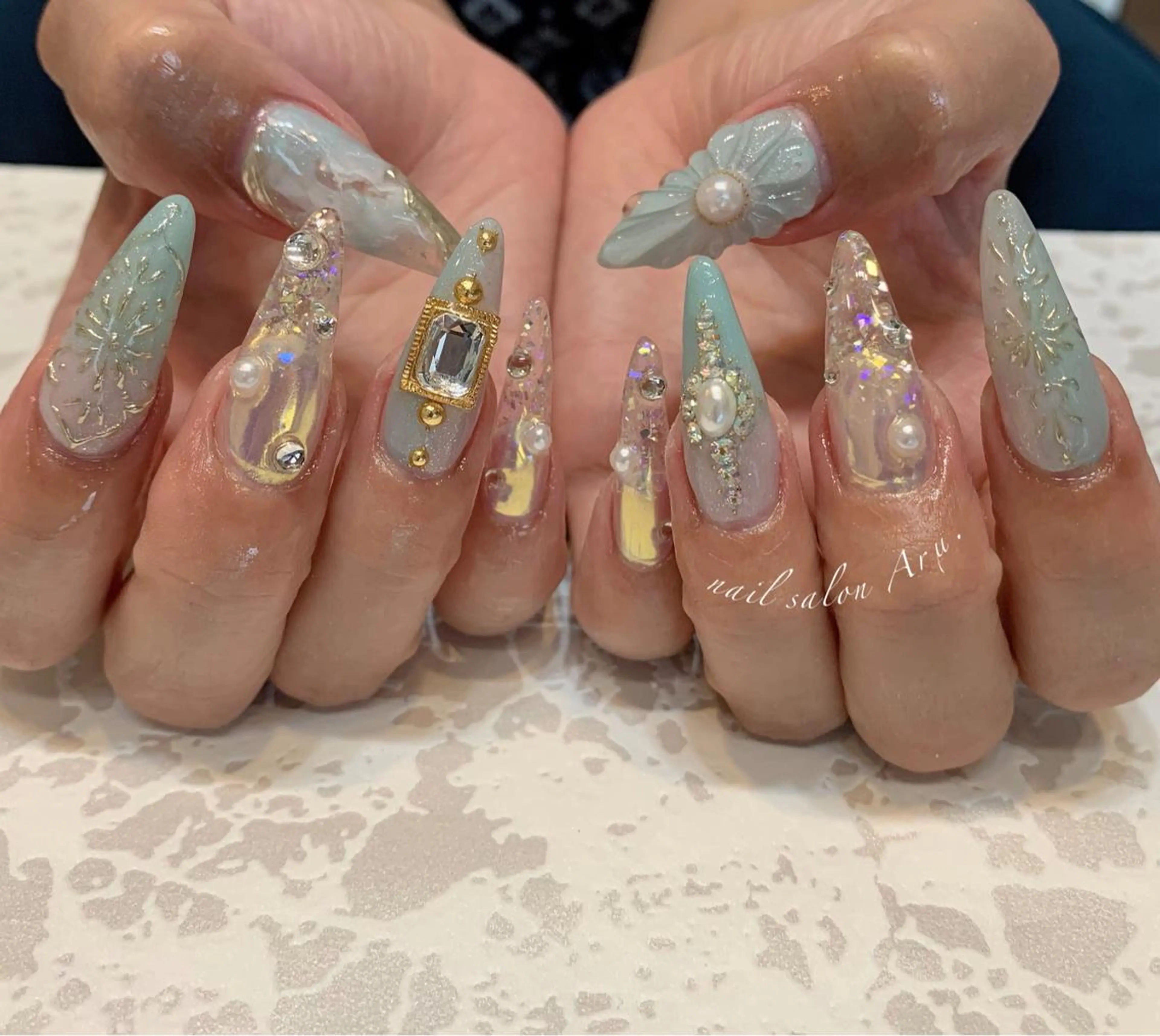ネイル アートネイル ハンドネイル nail salon Arμ.のネイルデザイン