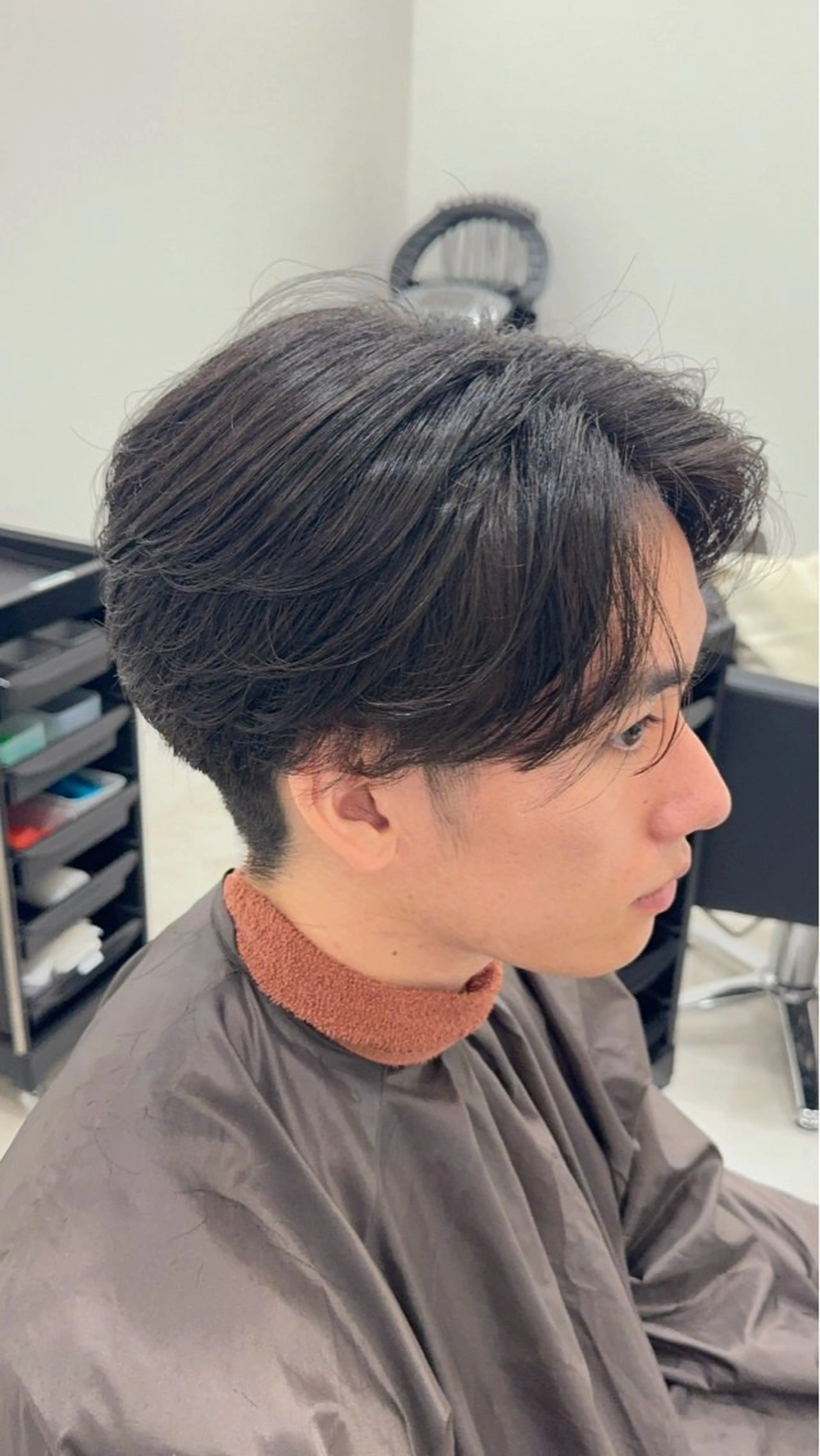 ショート カット パーマ 加藤 優眞のヘアスタイル