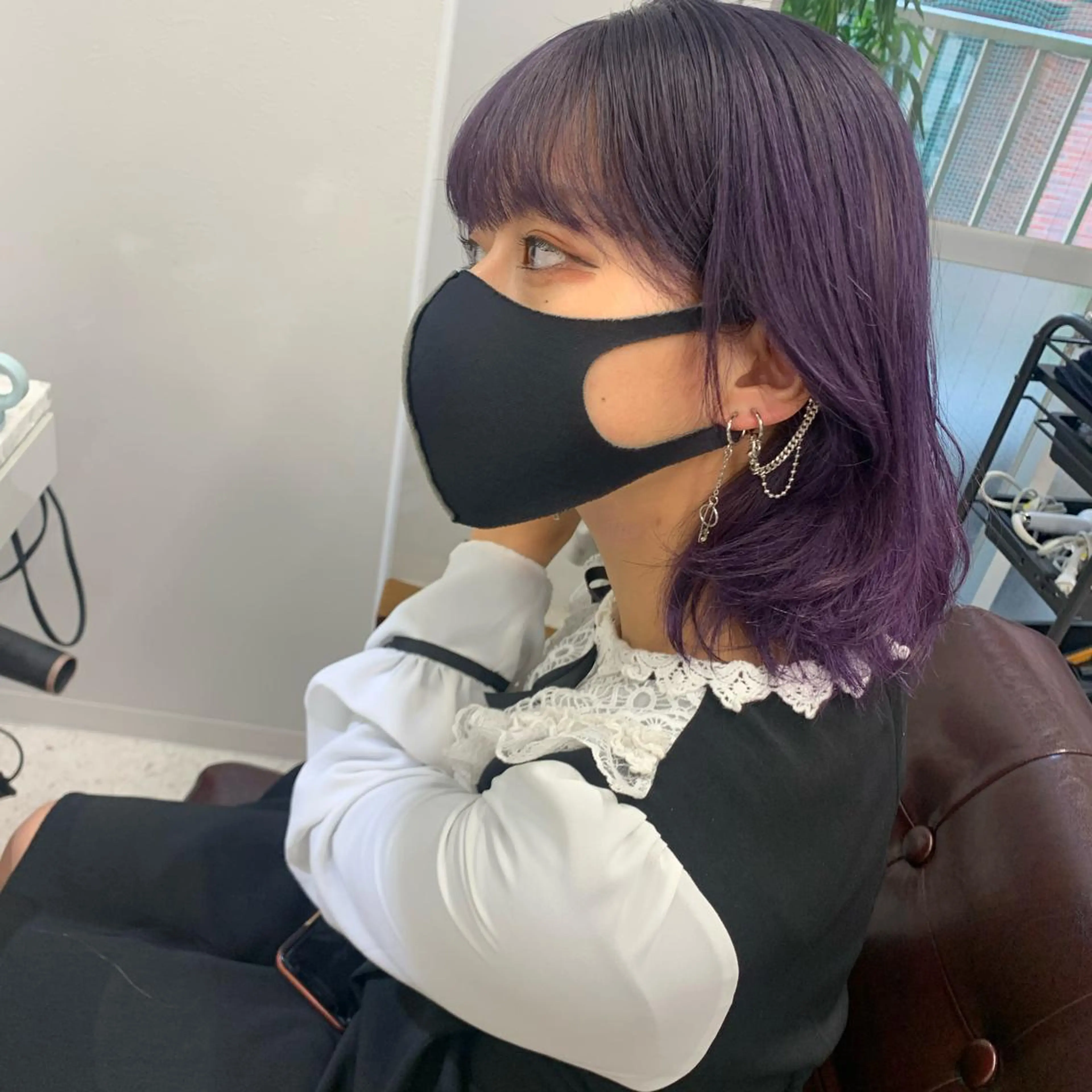 カラー MARU レイヤー/パーマのヘアスタイル