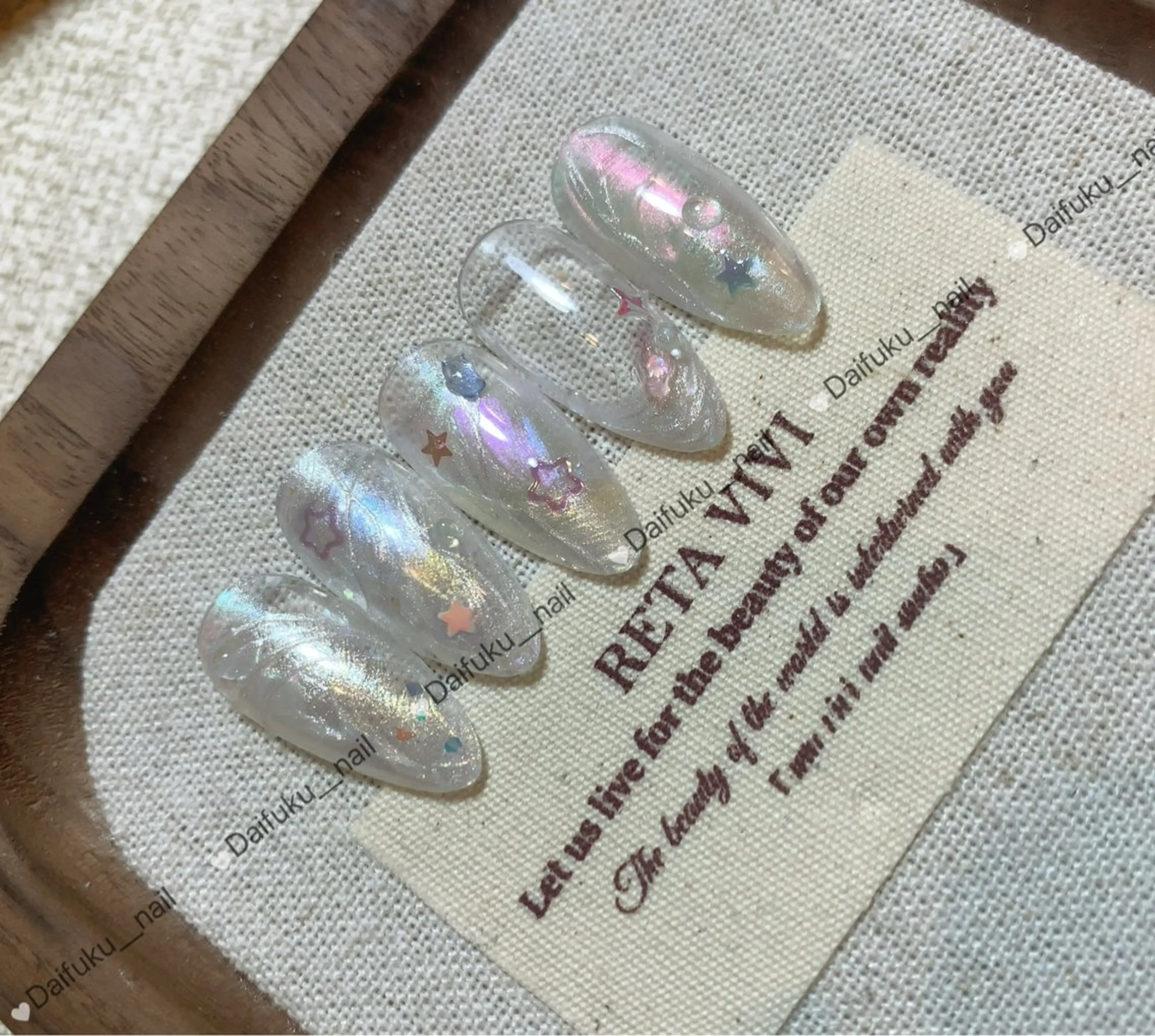 ミディアム ハンドネイル Daifuku_nails所属・Daifuku nailsのネイルデザイン