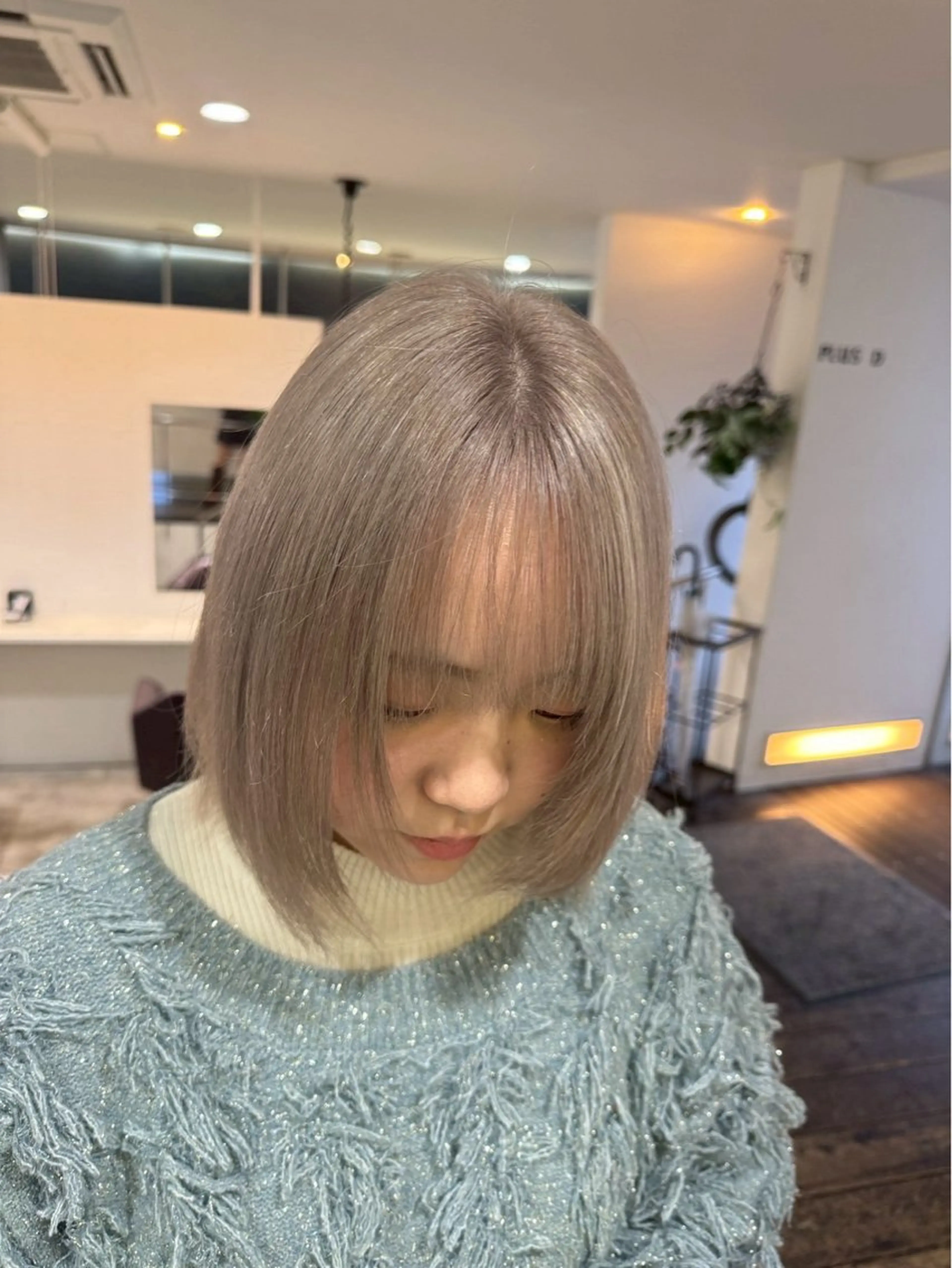 カラー ＋Ｄ所属・INAGAKI KONOHAのヘアスタイル