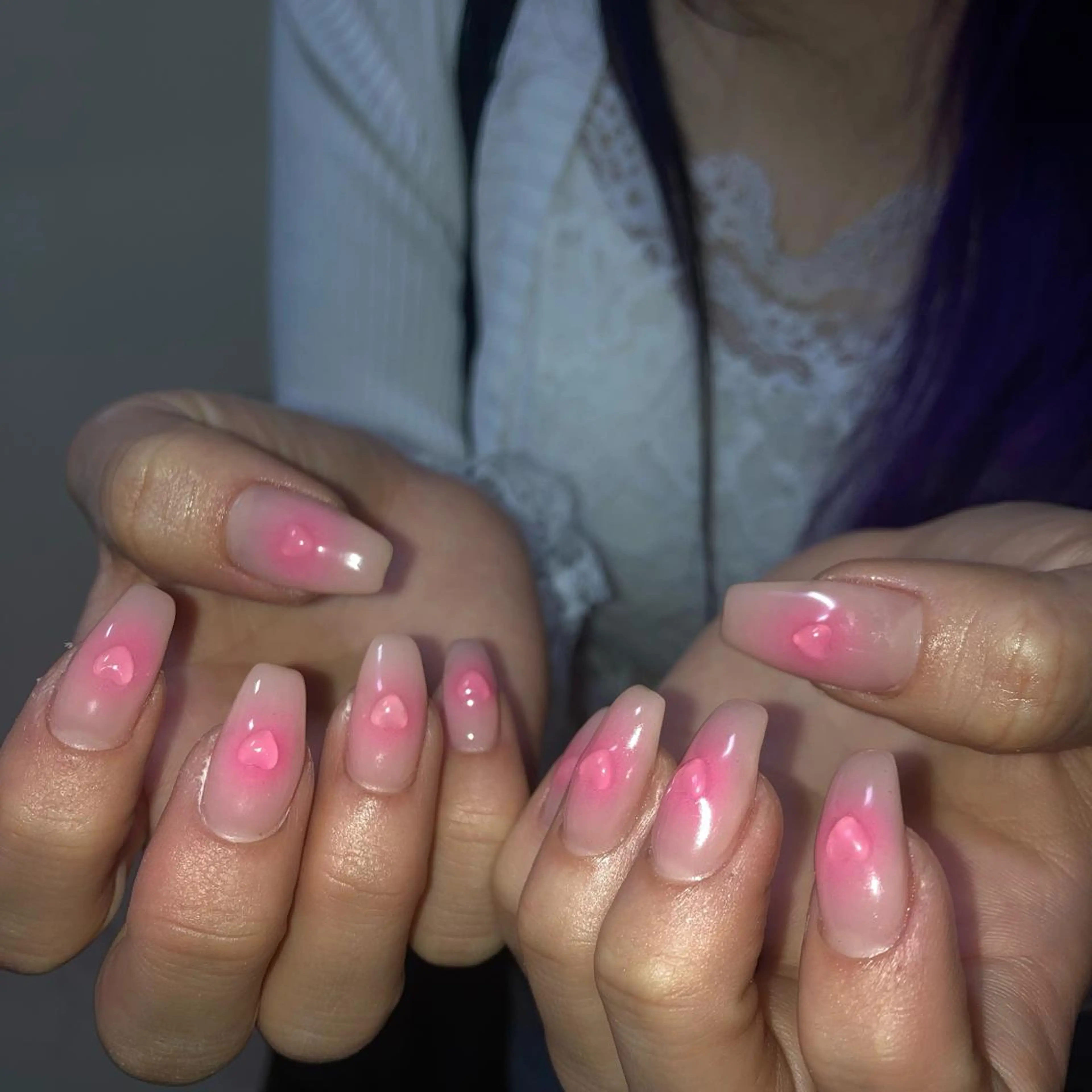 ネイル ハンドネイル フットネイル kana/モード ・グランジ⛓🎼のネイルデザイン