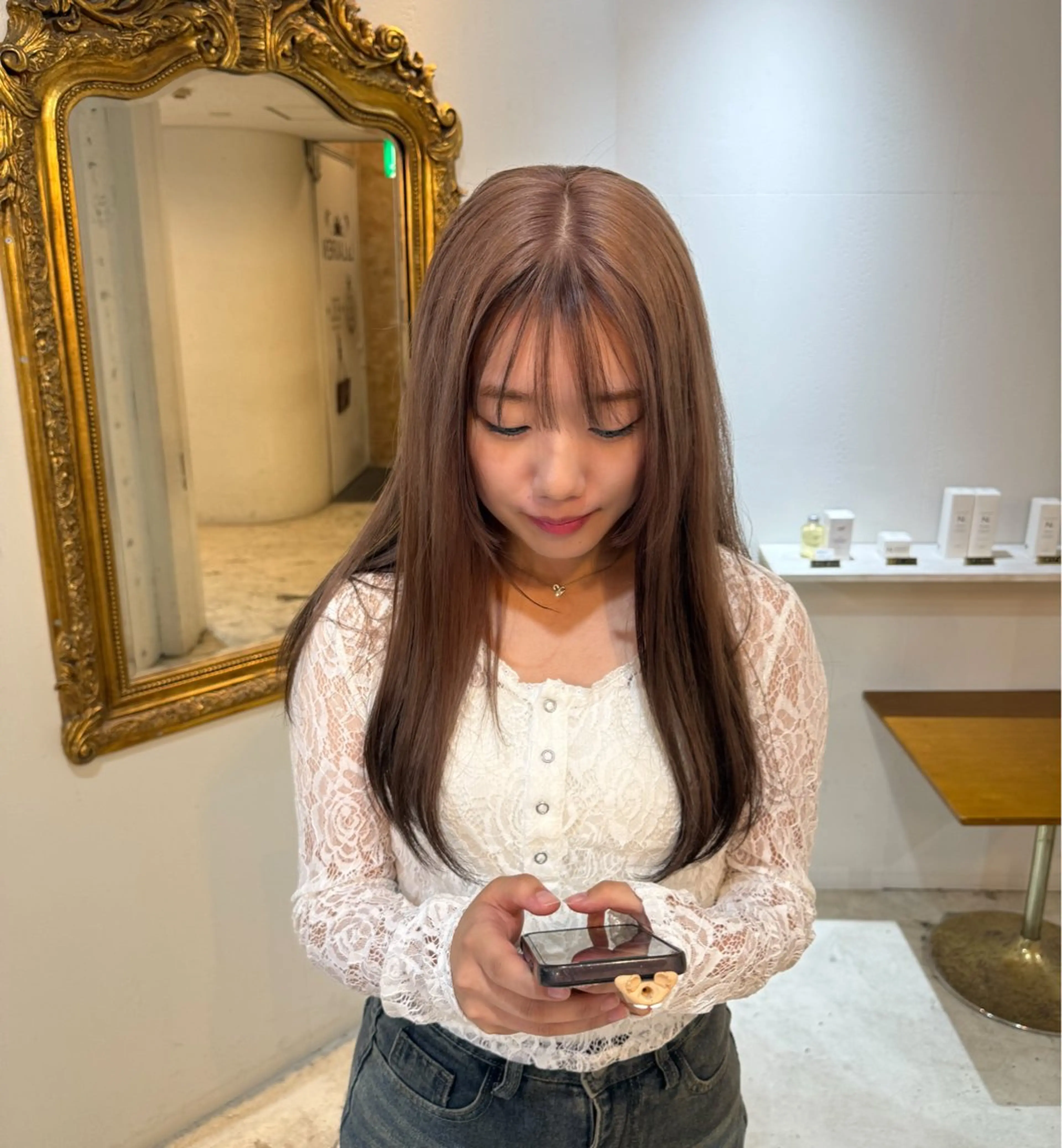 ロング カラー ヘアカラー トリートメント La.LAUREN所属・透明感カラー/ TETSUのヘアスタイル