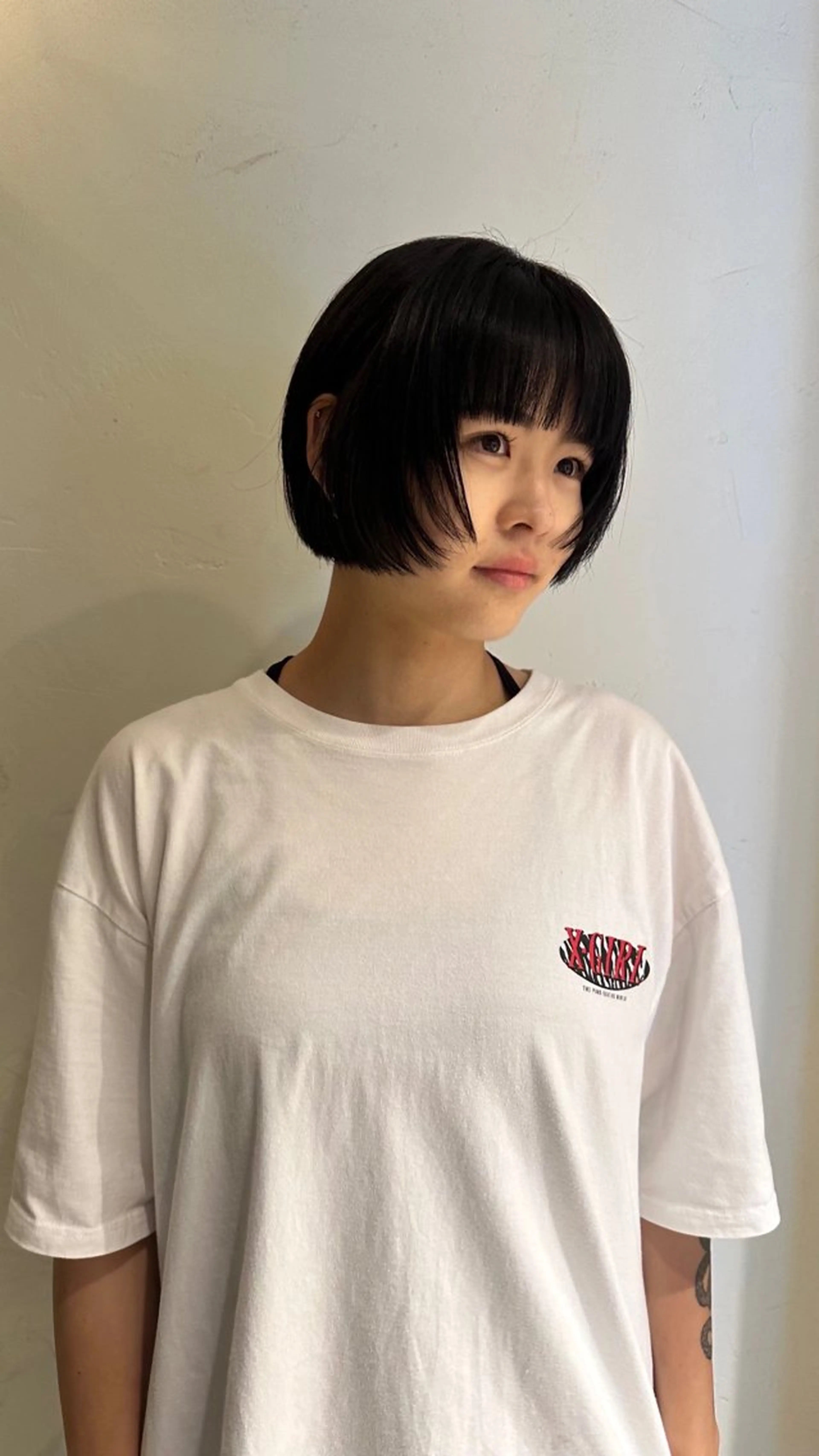 ショート 顔周りカット ショート無料カット 募集🩶narumiのヘアスタイル