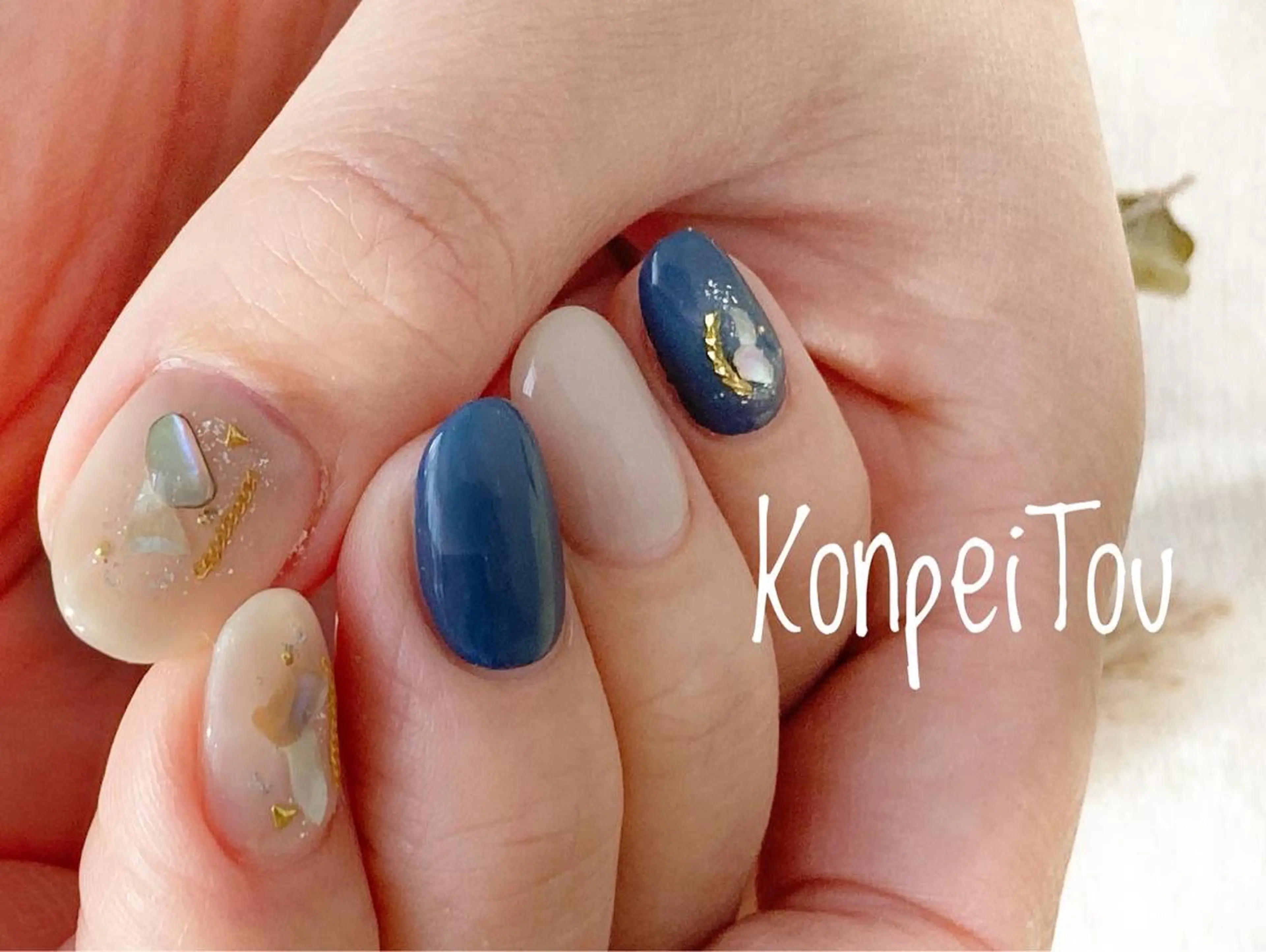 ネイル ハンドネイル おうちのネイルサロン　konpeiTou〜こんぺいとう〜所属・おうちのネイルサロン KonpeiTouのネイルデザイン
