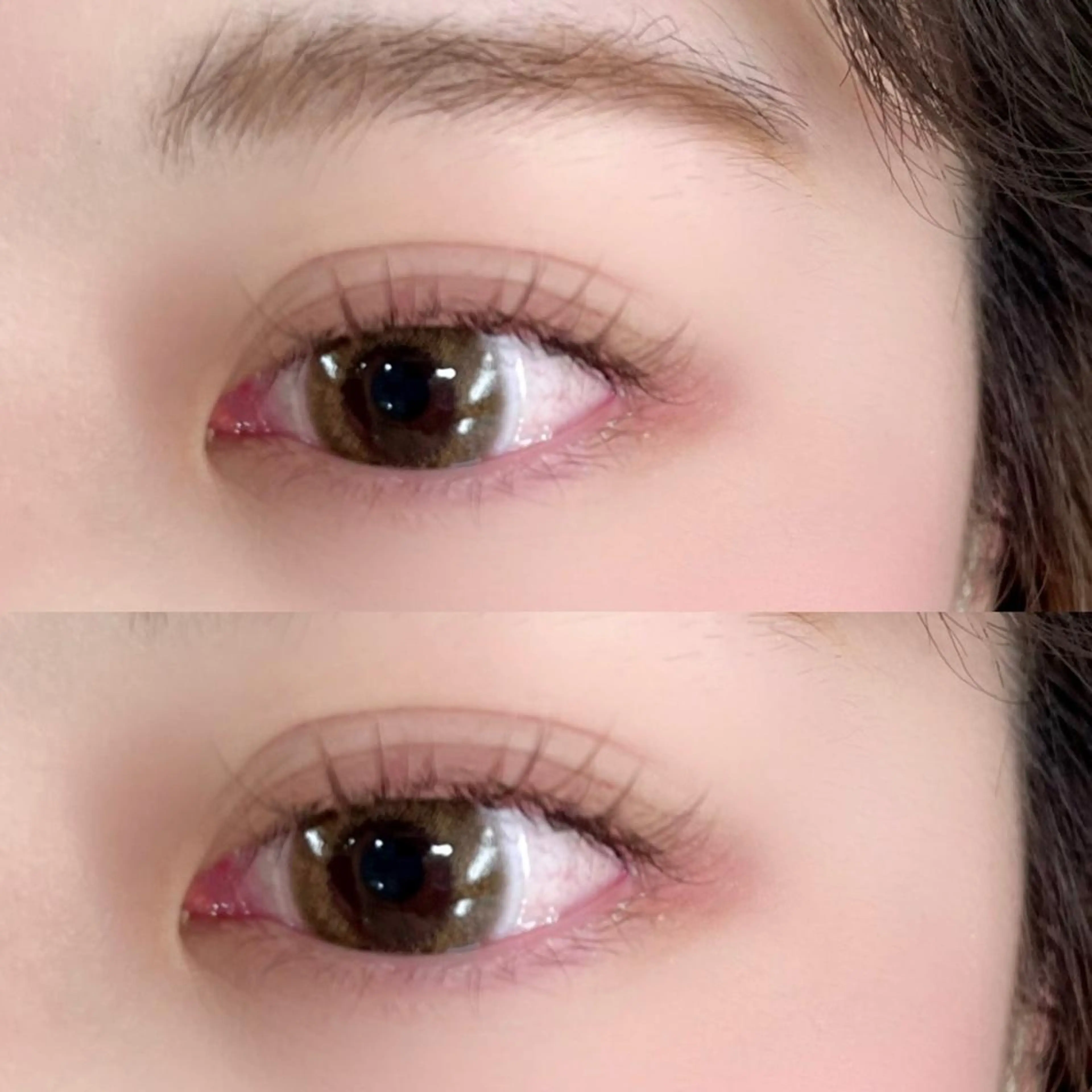 マツエク・マツパ カラーマツエク 似合わせカット暖色 カラーhiyonaのヘアスタイル