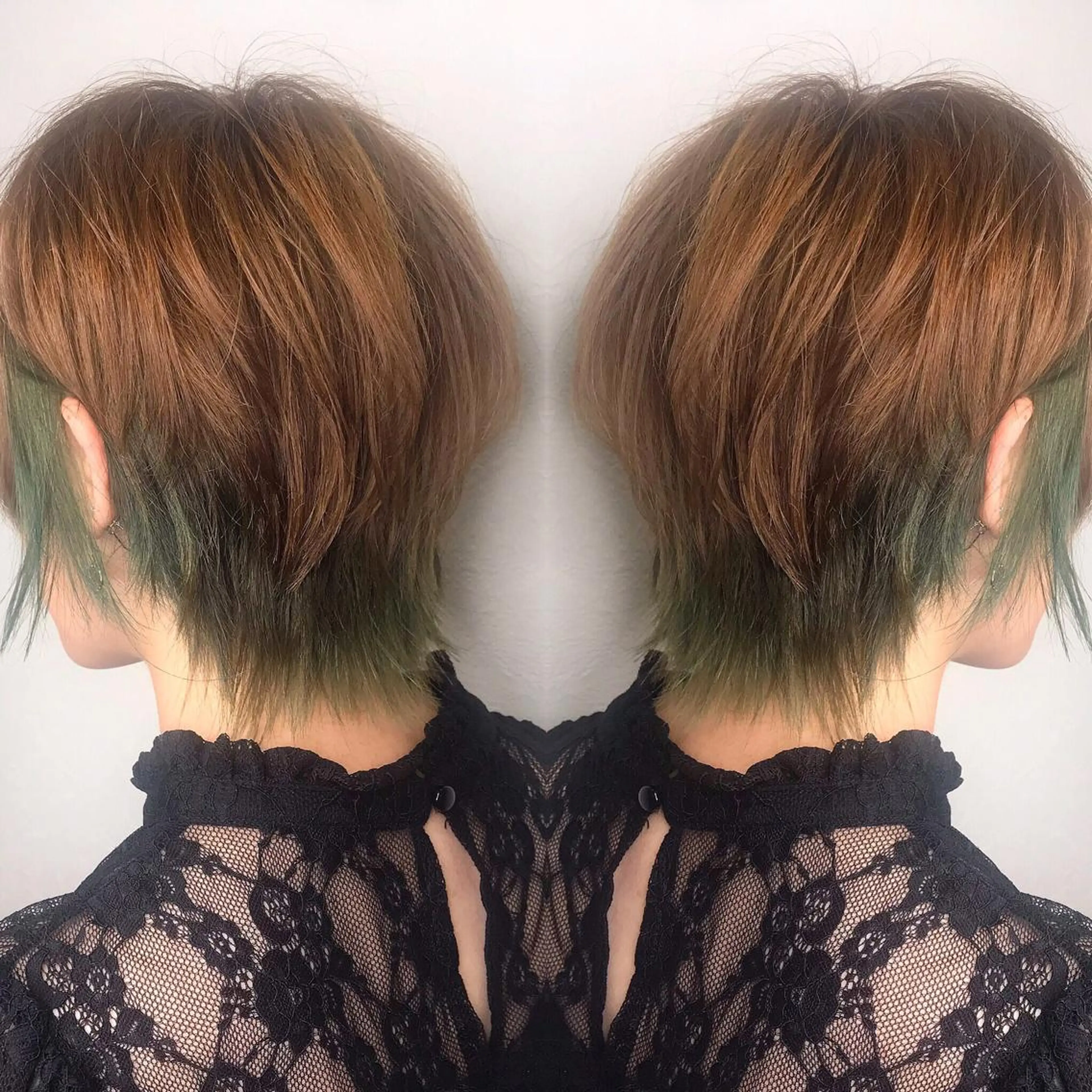 ショート カラー ヘアカラー 柴田 祐輔のヘアスタイル