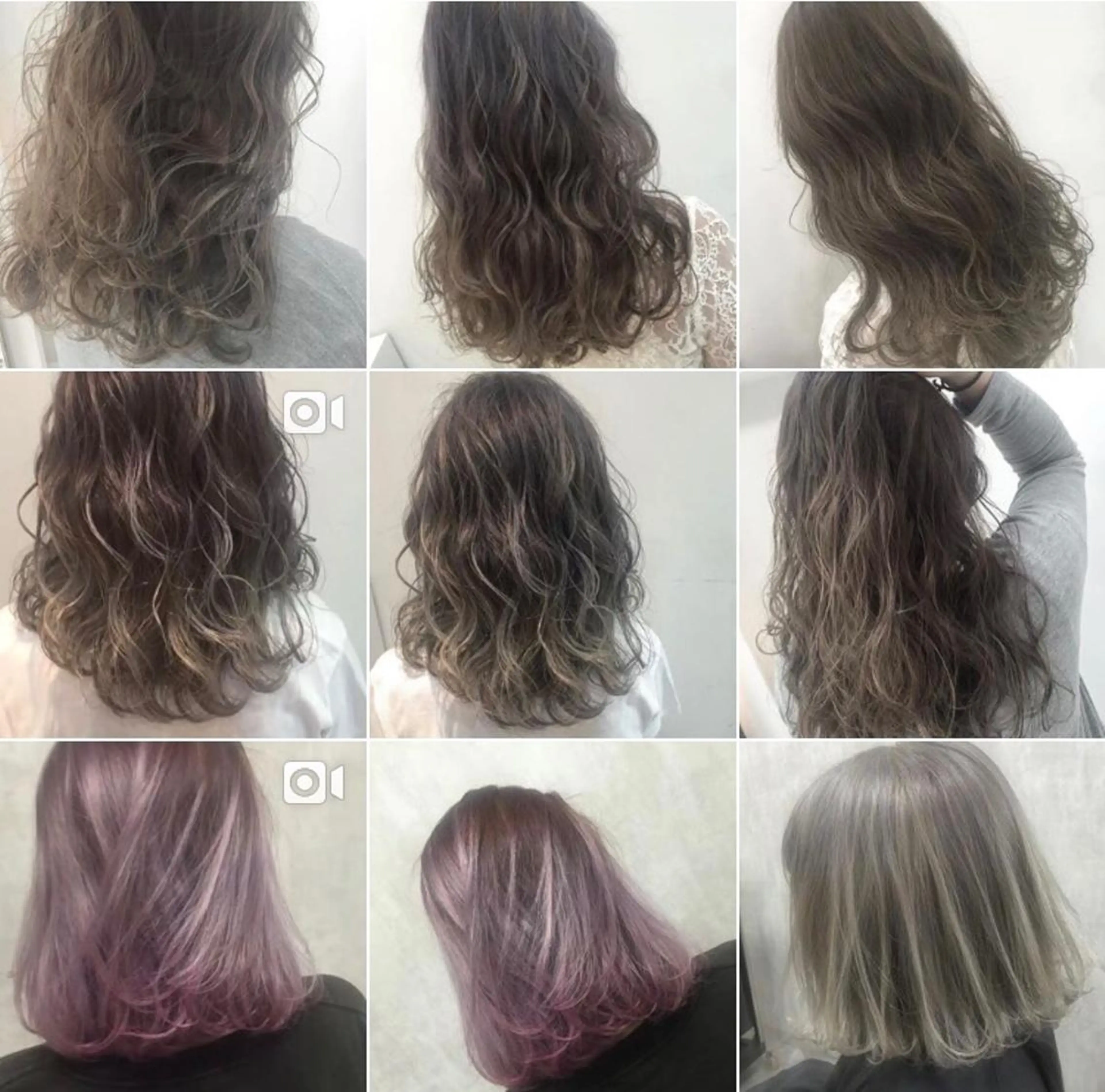 セミロング カラー アディクシーカラー ブリーチ ハイライトカラー イルミナカラー ハイライト ヘアカラー トリートメント ヘアセット LAS 代表 ナガカワ コウヘイのヘアスタイル