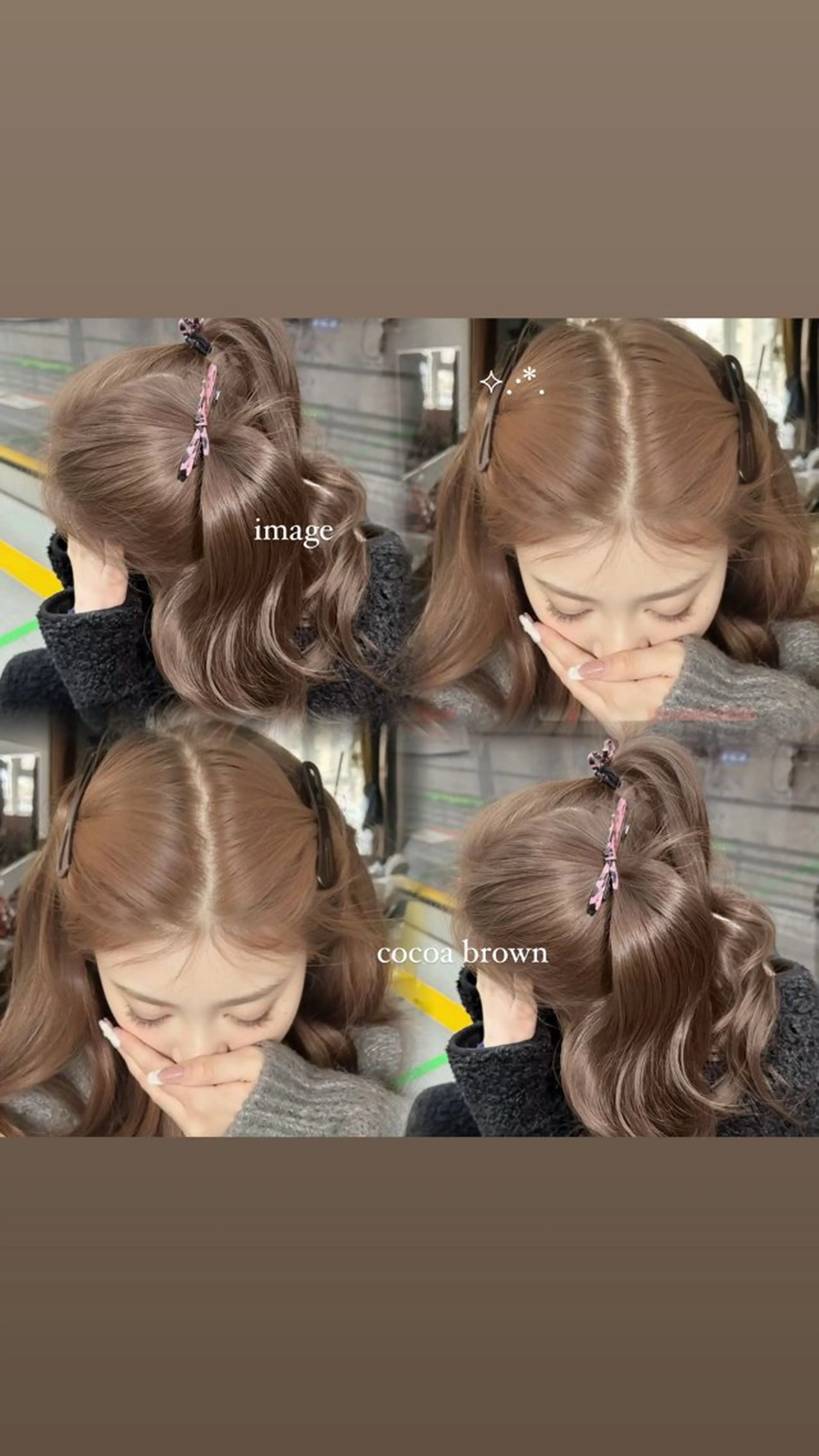 カラー ヘアカラー 透ける透明感カラー 🩶anju🪽ྀིのヘアスタイル