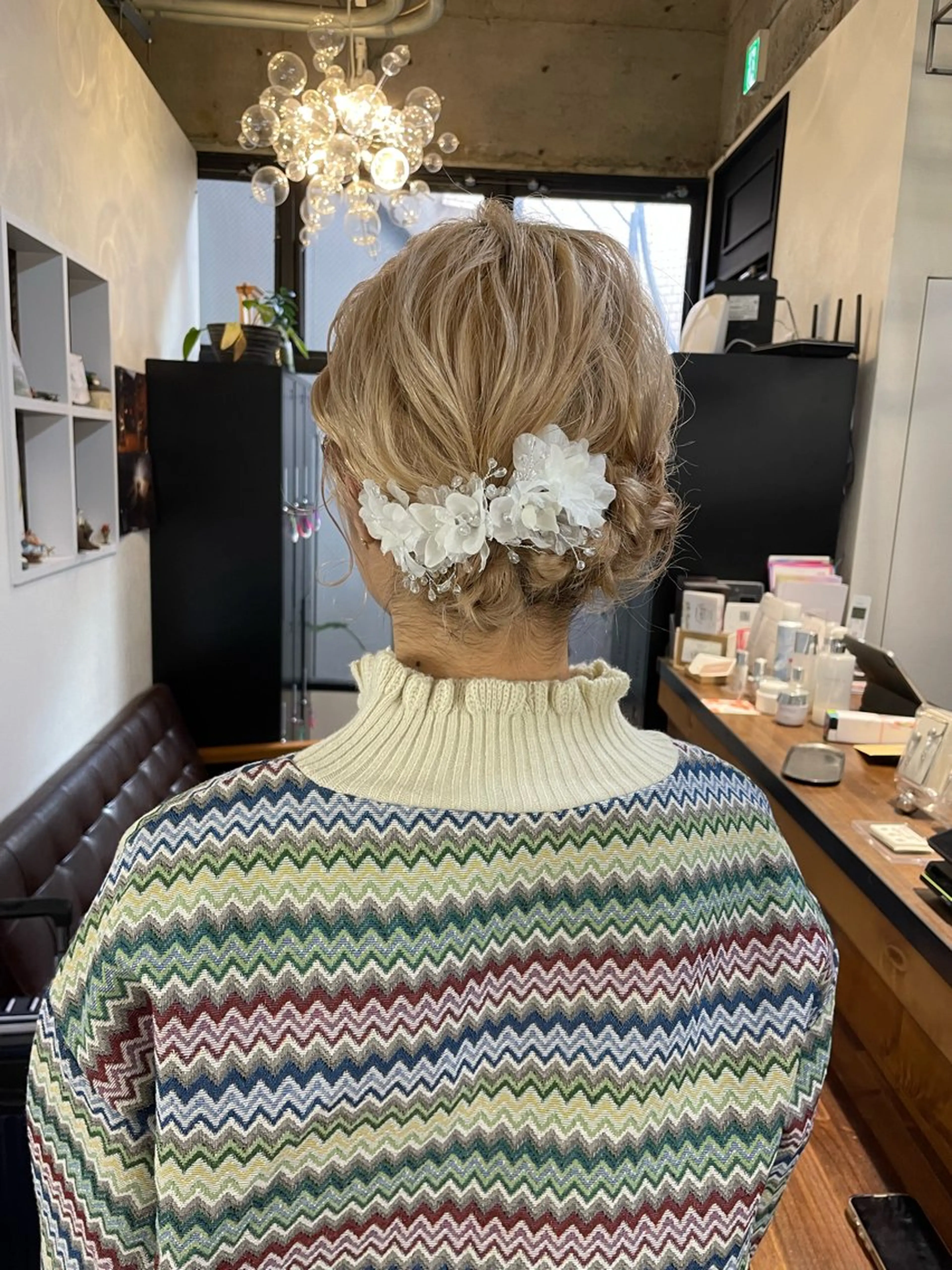 ミディアム ヘアアレンジ Stir maison[ステアメゾン]所属・layer cut /MIKUのヘアスタイル
