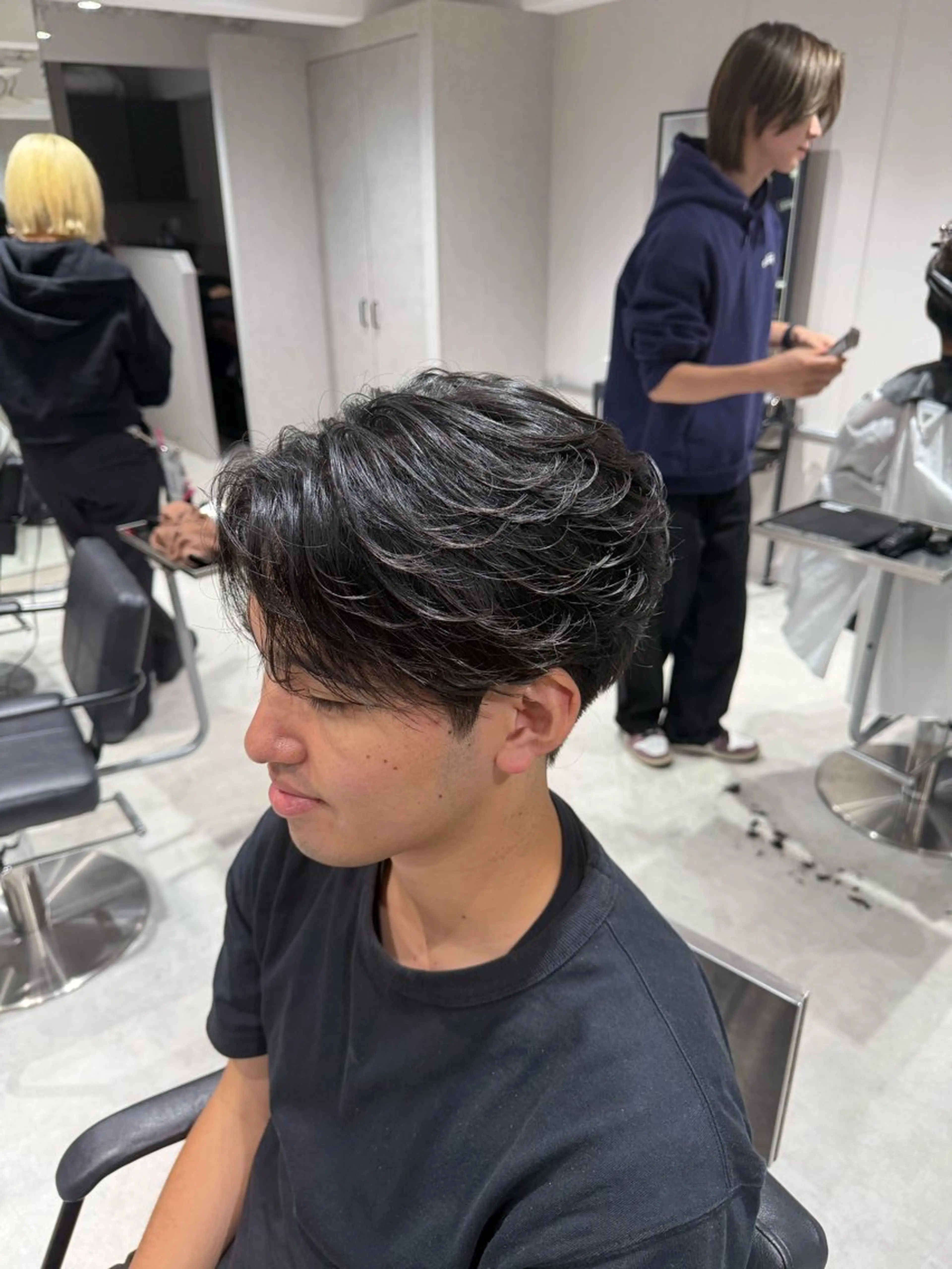 メンズ カット 【メンズ縮毛矯正/ パーマ】原田海朱のヘアスタイル