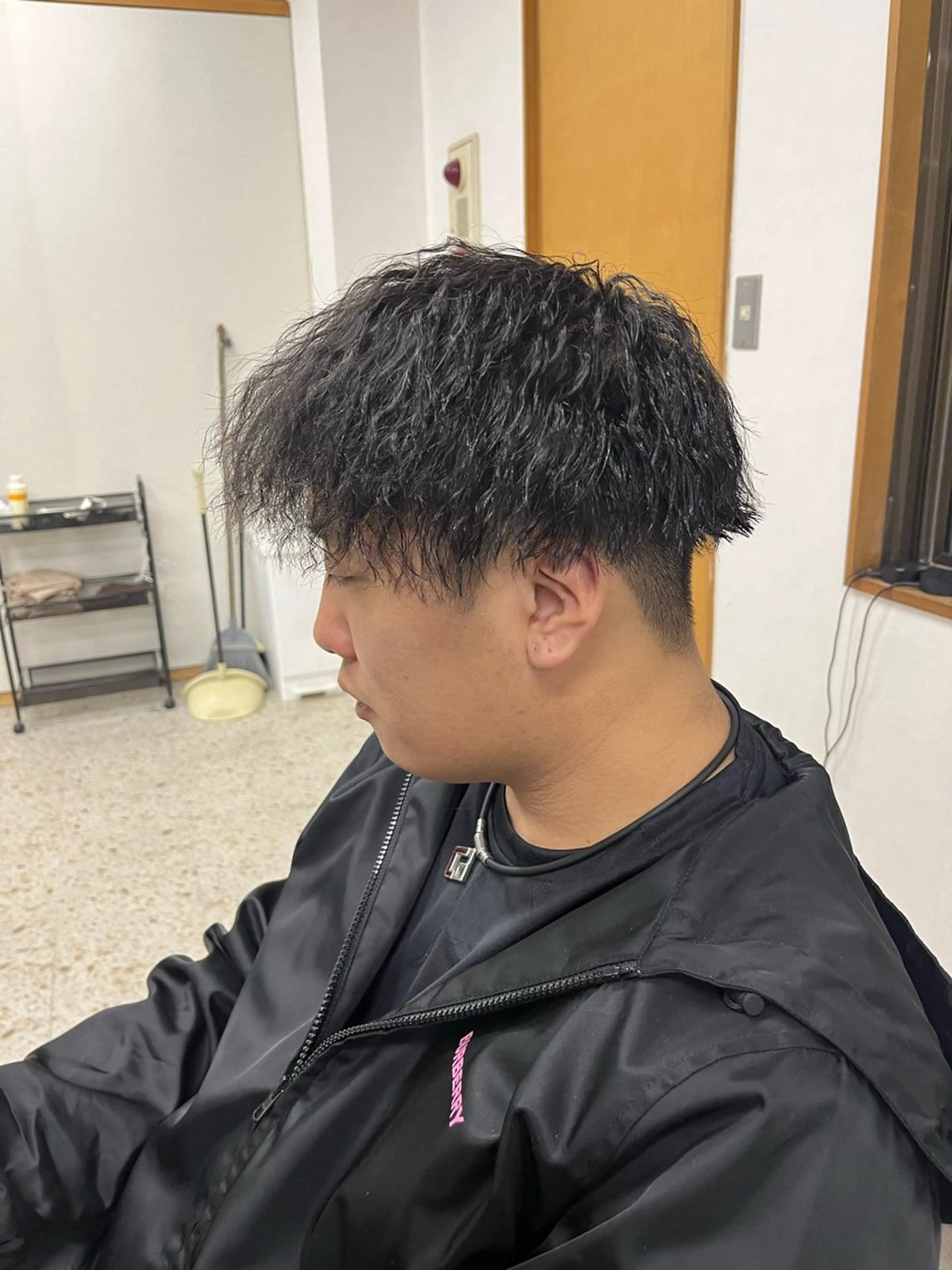 パーマ メンズ メンズパーマ カット パーマ 韓国ヘア🇰🇷 RYOTAのヘアスタイル