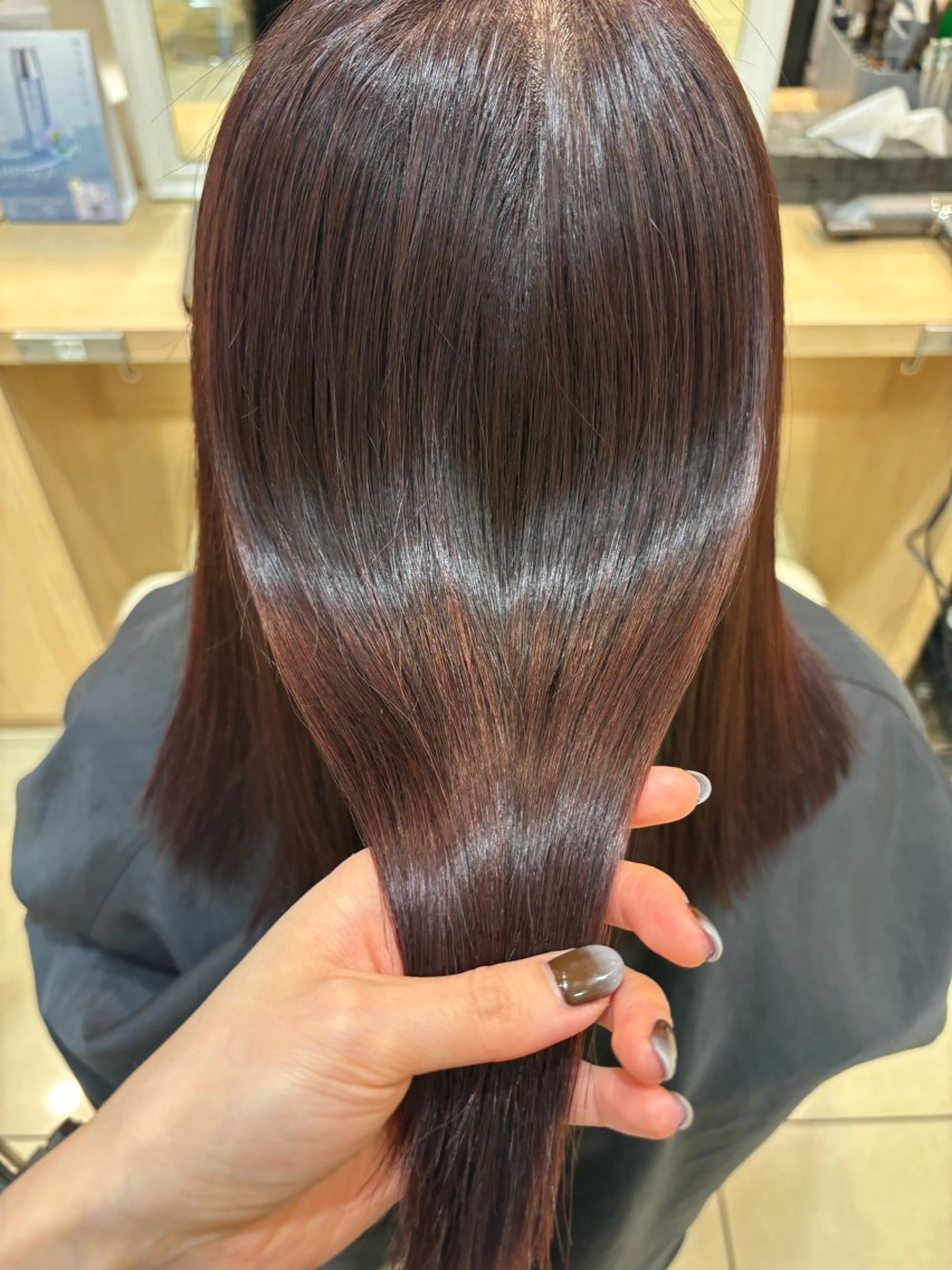 ロング パーマ 縮毛矯正 🌙Ash中目黒 坪内沙月🌙のヘアスタイル