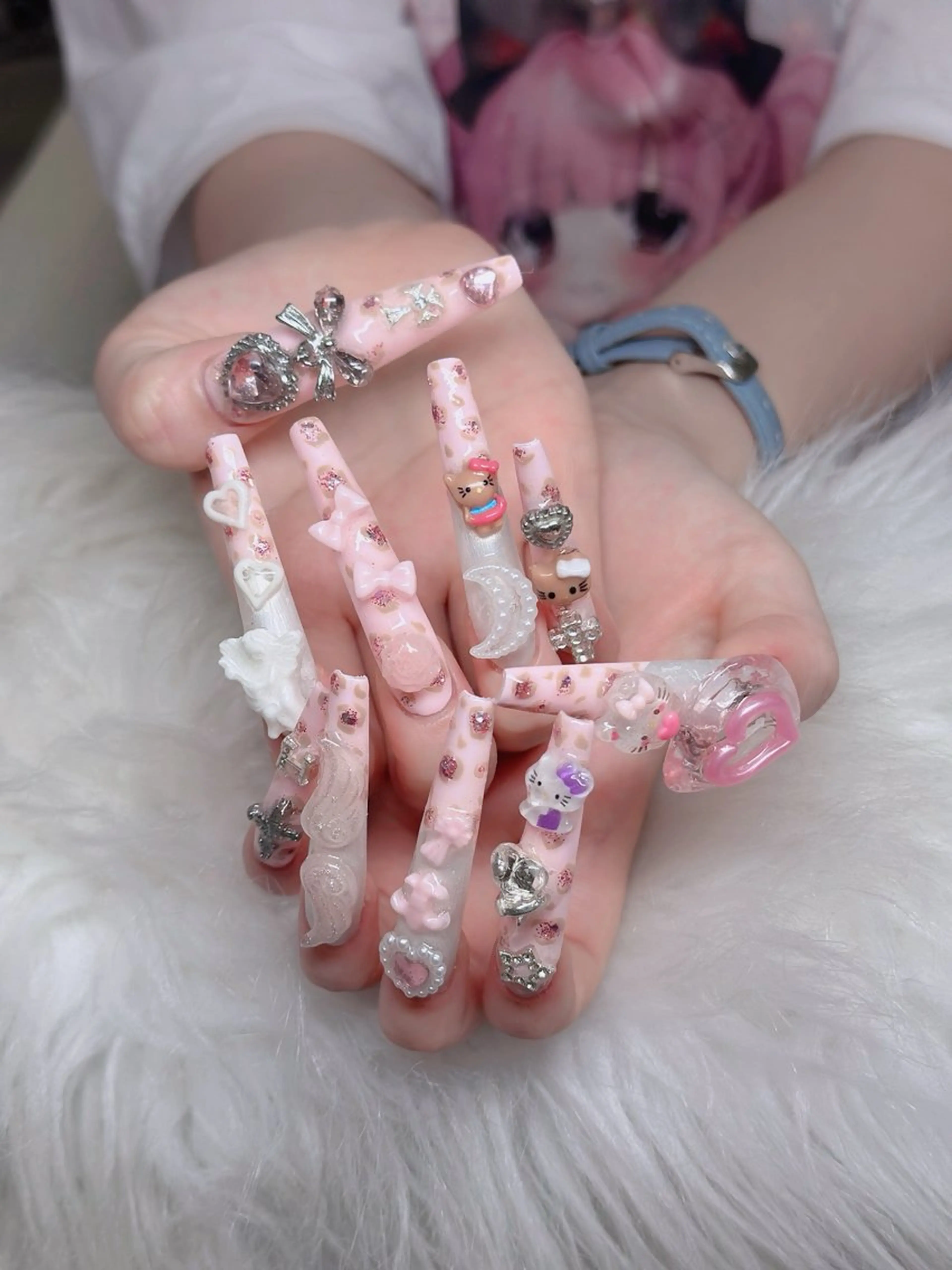 ネイル アートネイル フレンチネイル ジェルネイル 韓国ネイル マグネットネイル ハンドネイル Lenie Nail okubo所属・Lenie Nail Okuboのネイルデザイン