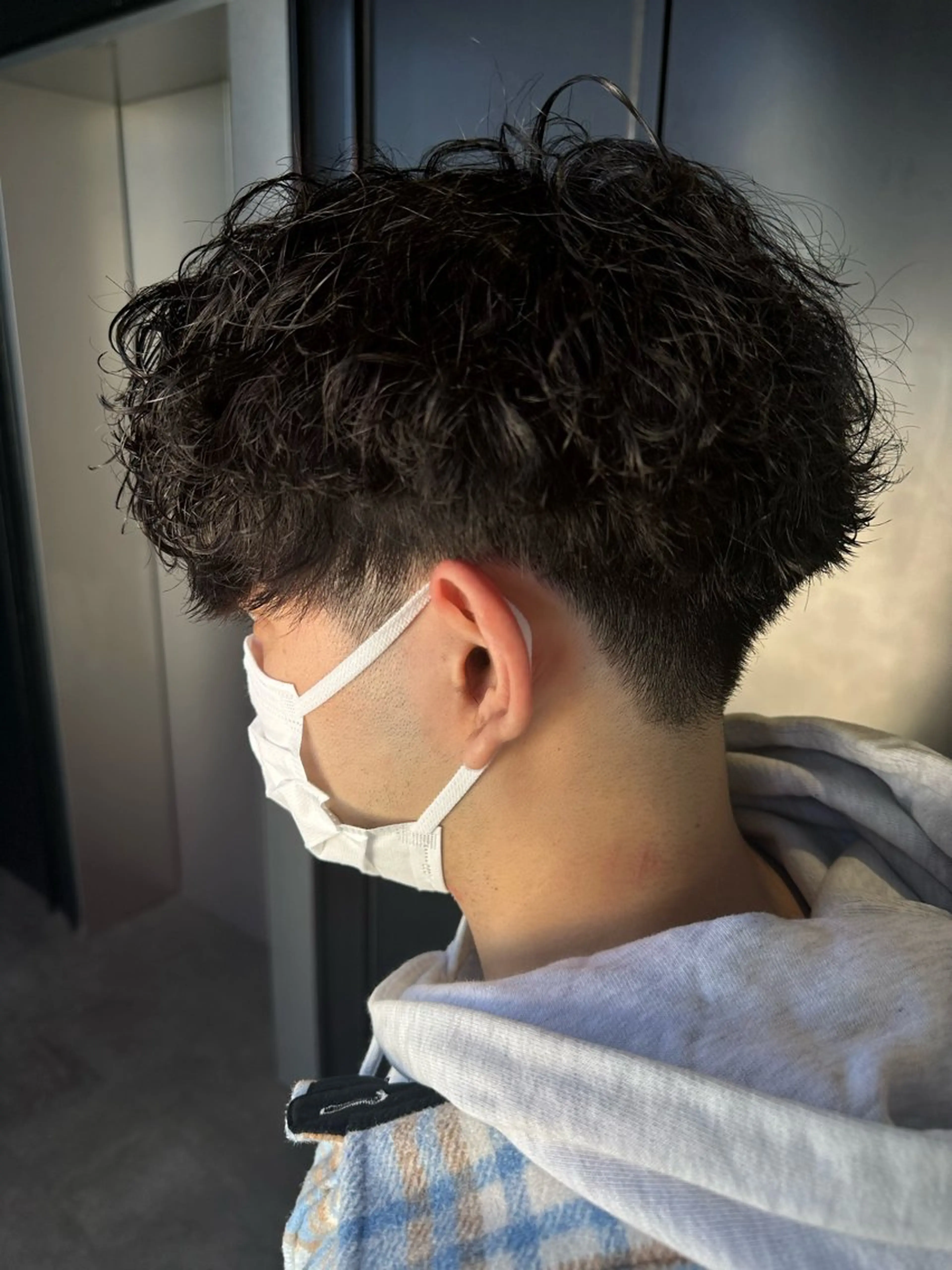 パーマ メンズ カット パーマ メンズカット　パーマ 特化美容師　中野稜平のヘアスタイル