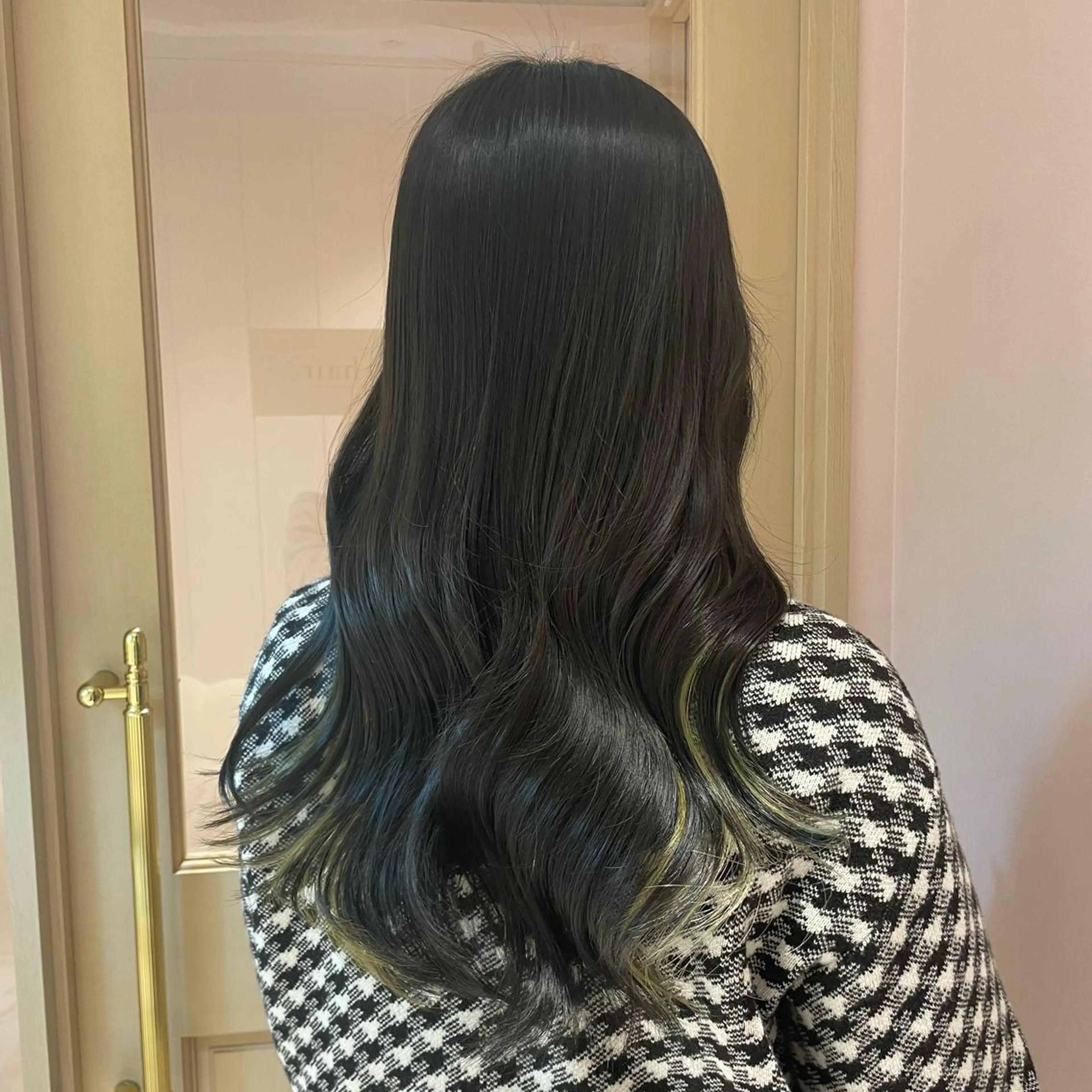 ロング ヘアカラー トリートメント ヘッドスパ マホ/日吉/髪質改善 /レイヤー/ガーリーのヘアスタイル