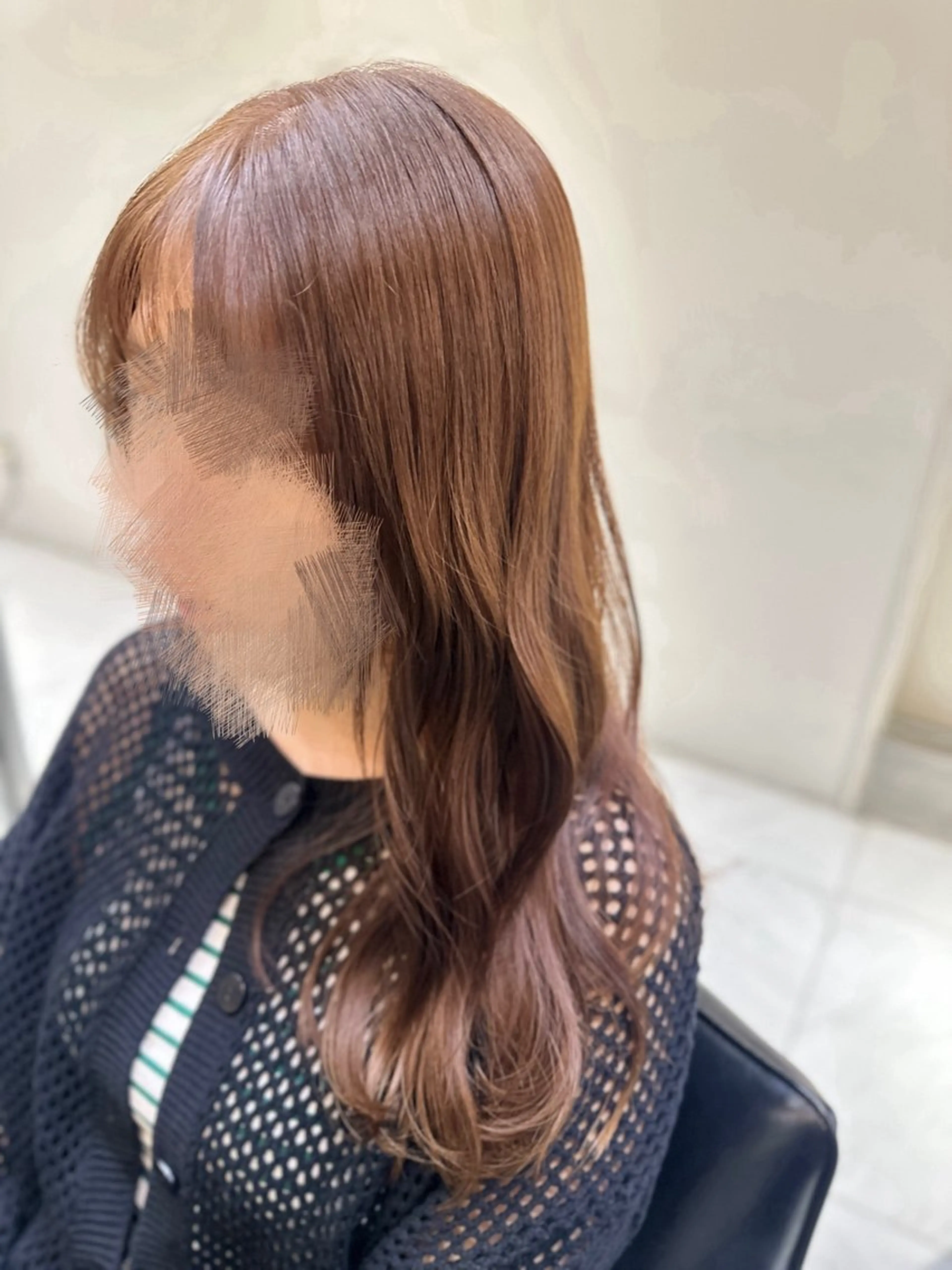 ロング 艶ブリーチ/カット kurumi🌼のヘアスタイル