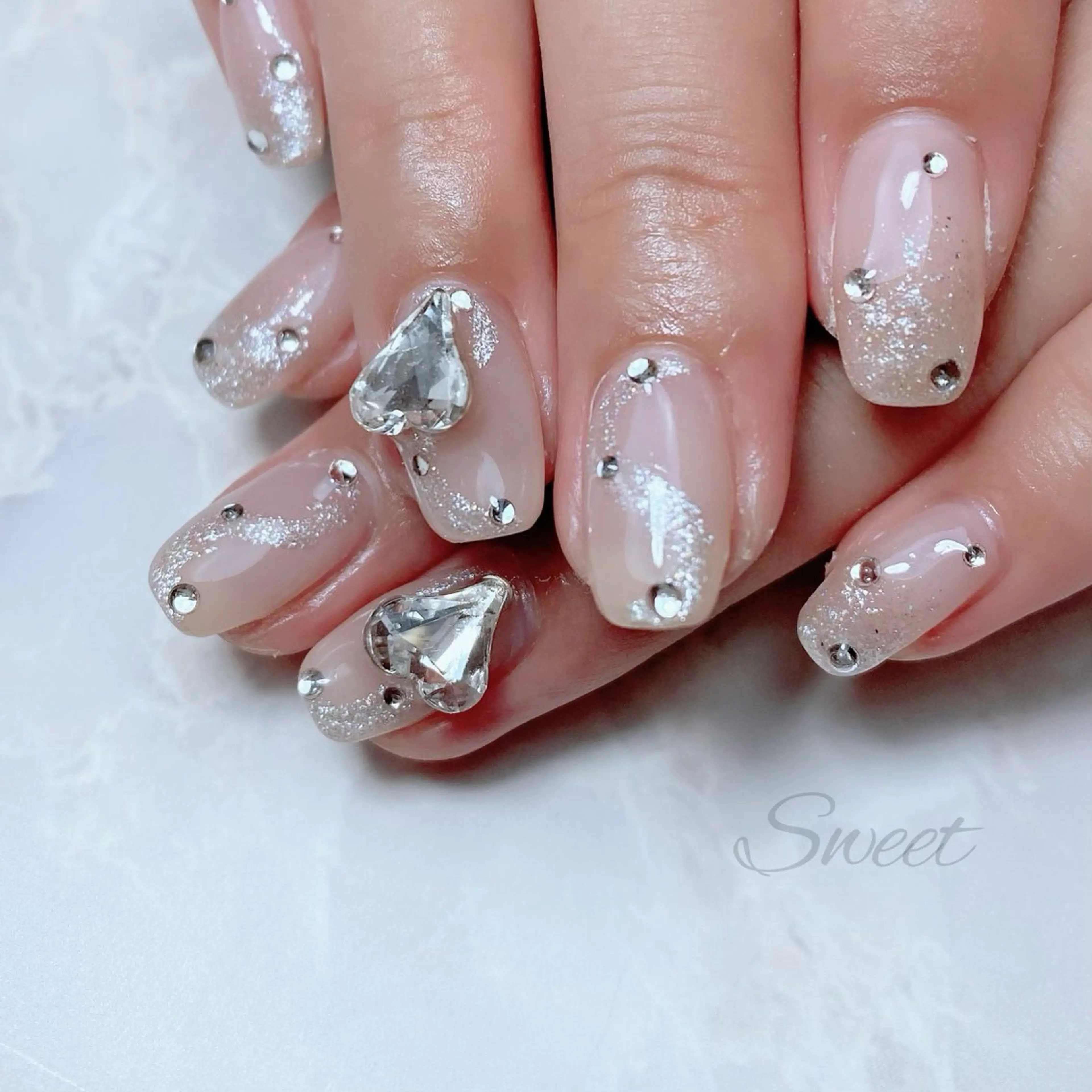 ネイル sweet 仲野陽子のネイルデザイン