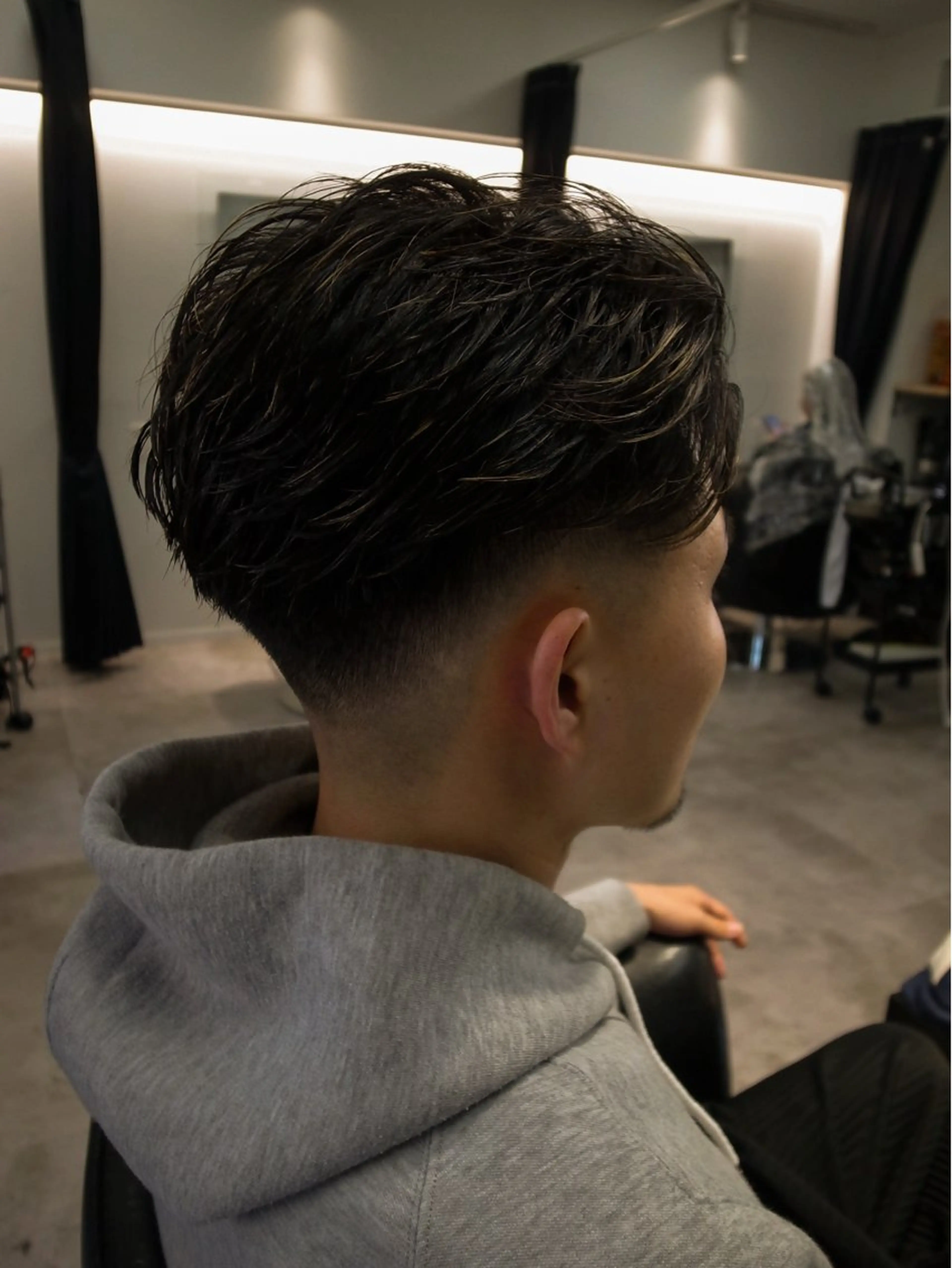 ショート パーマ メンズ カット INTRO SHIBUYA by Fi-Ne所属・💈メンズフェード 特化DAIYA💈のヘアスタイル