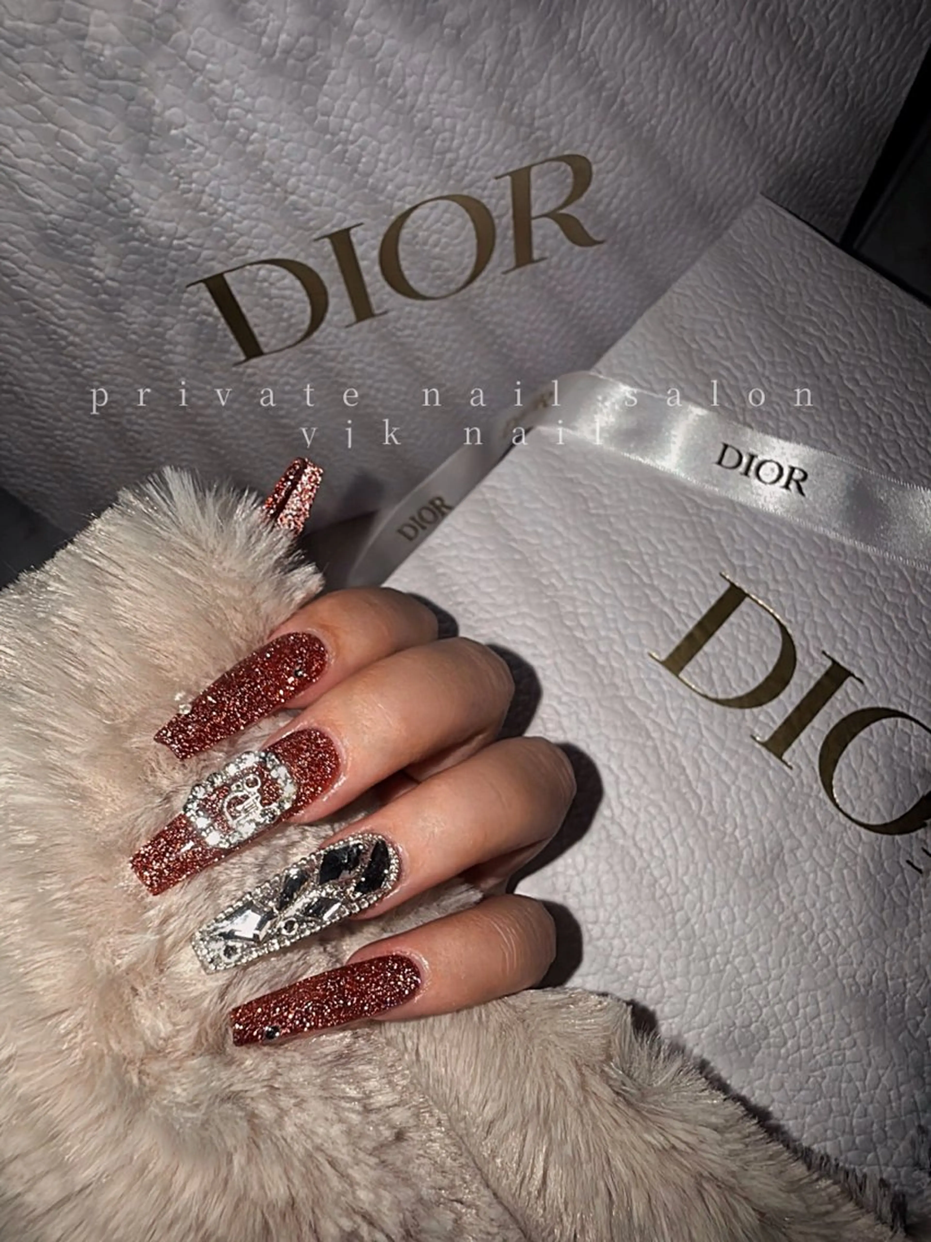 ロング yjk nailのネイルデザイン