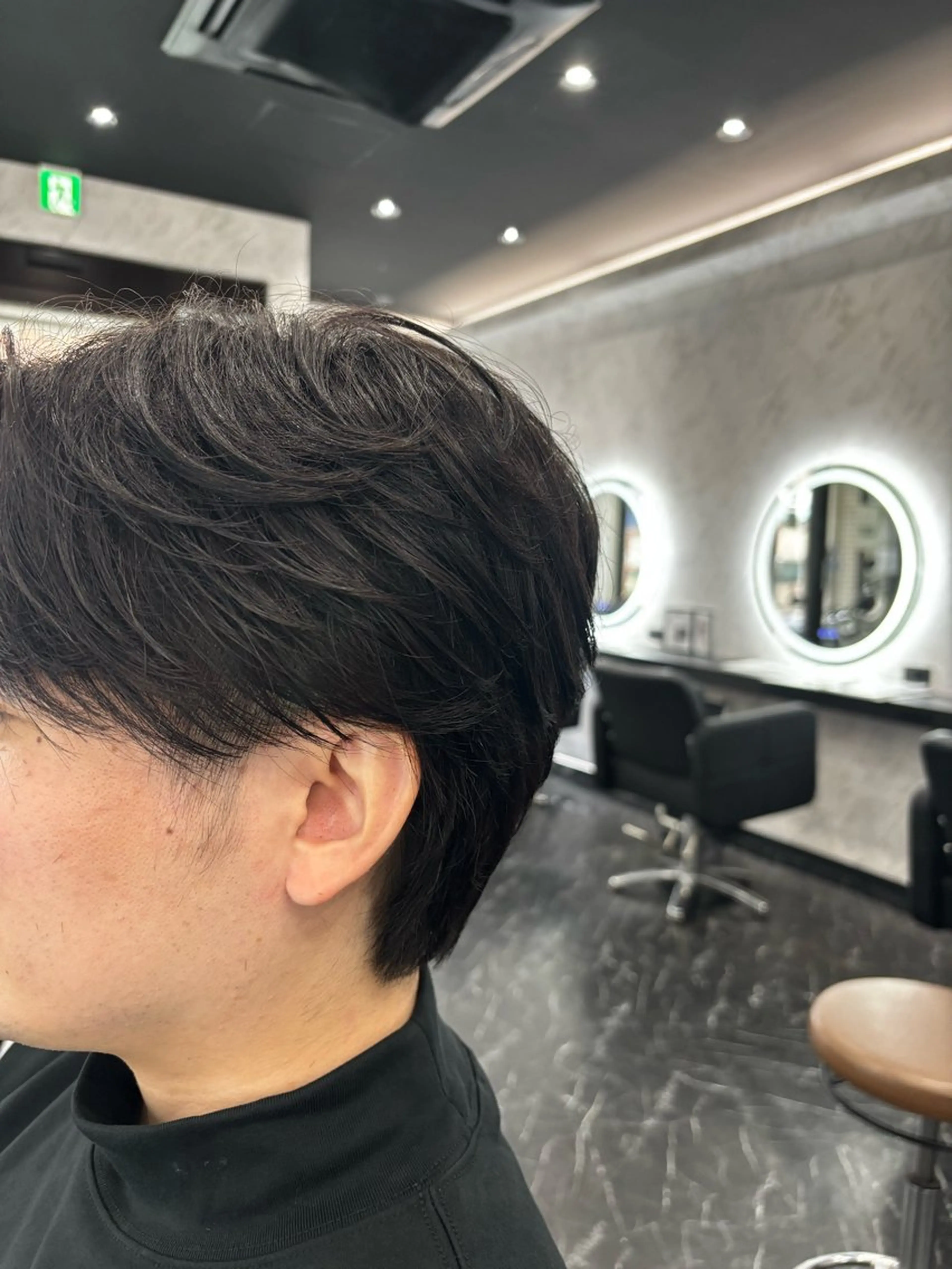 ショート カット パーマ トリートメント Lohas Asatoのヘアスタイル