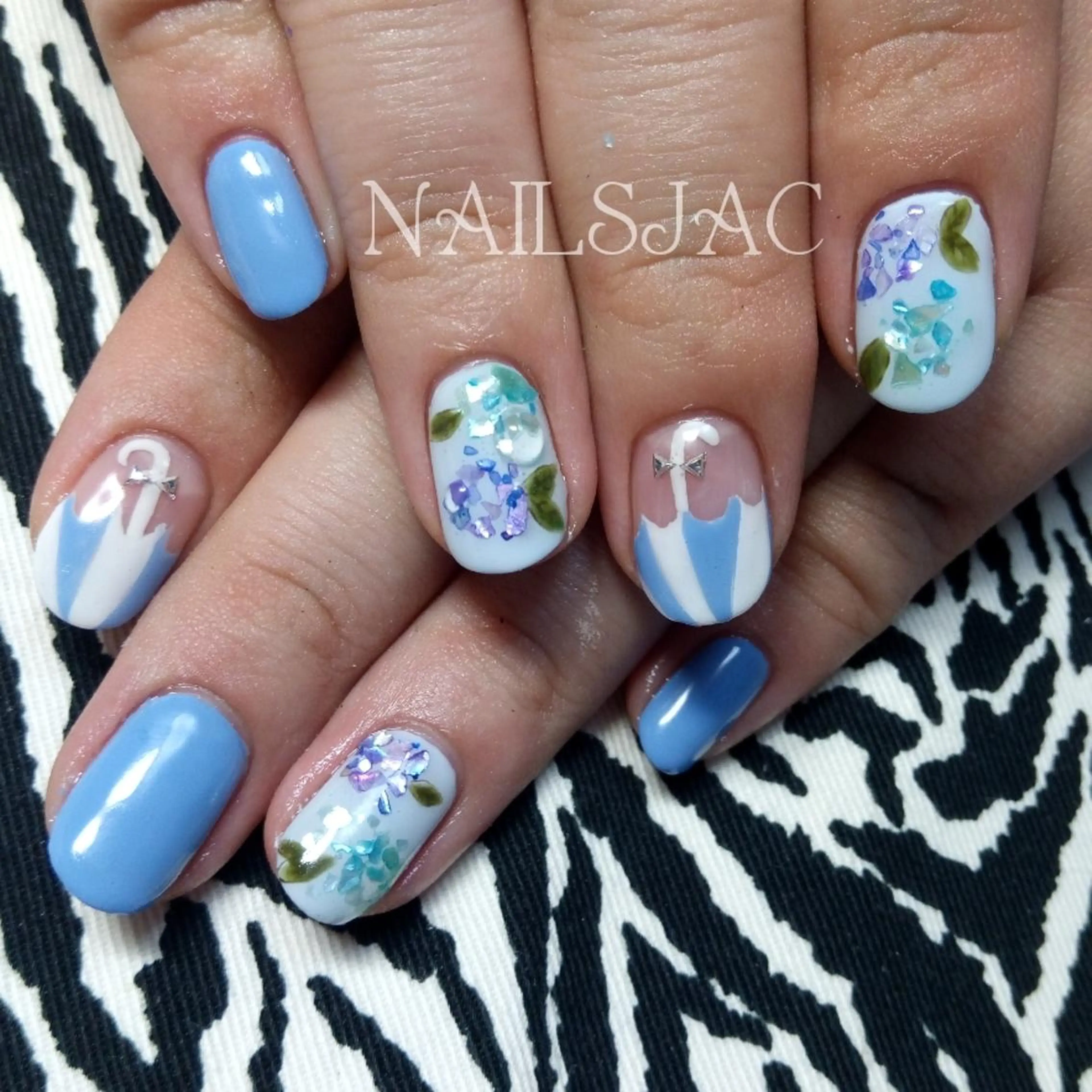 ネイル ハンドネイル 島屋 千奈美のネイルデザイン