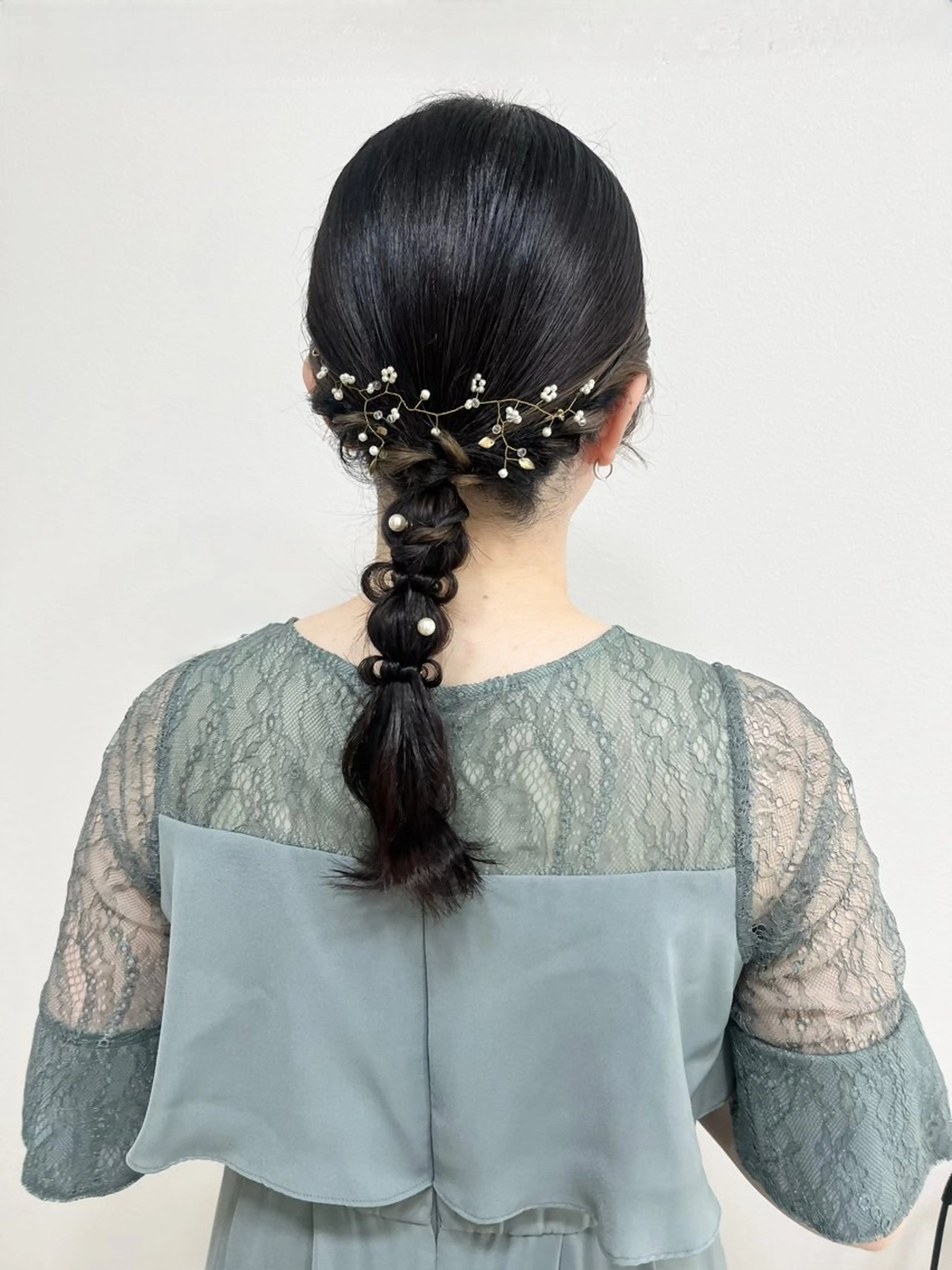 ミディアム ヘアアレンジ ヘアセットサロン /上坪愛美のヘアスタイル