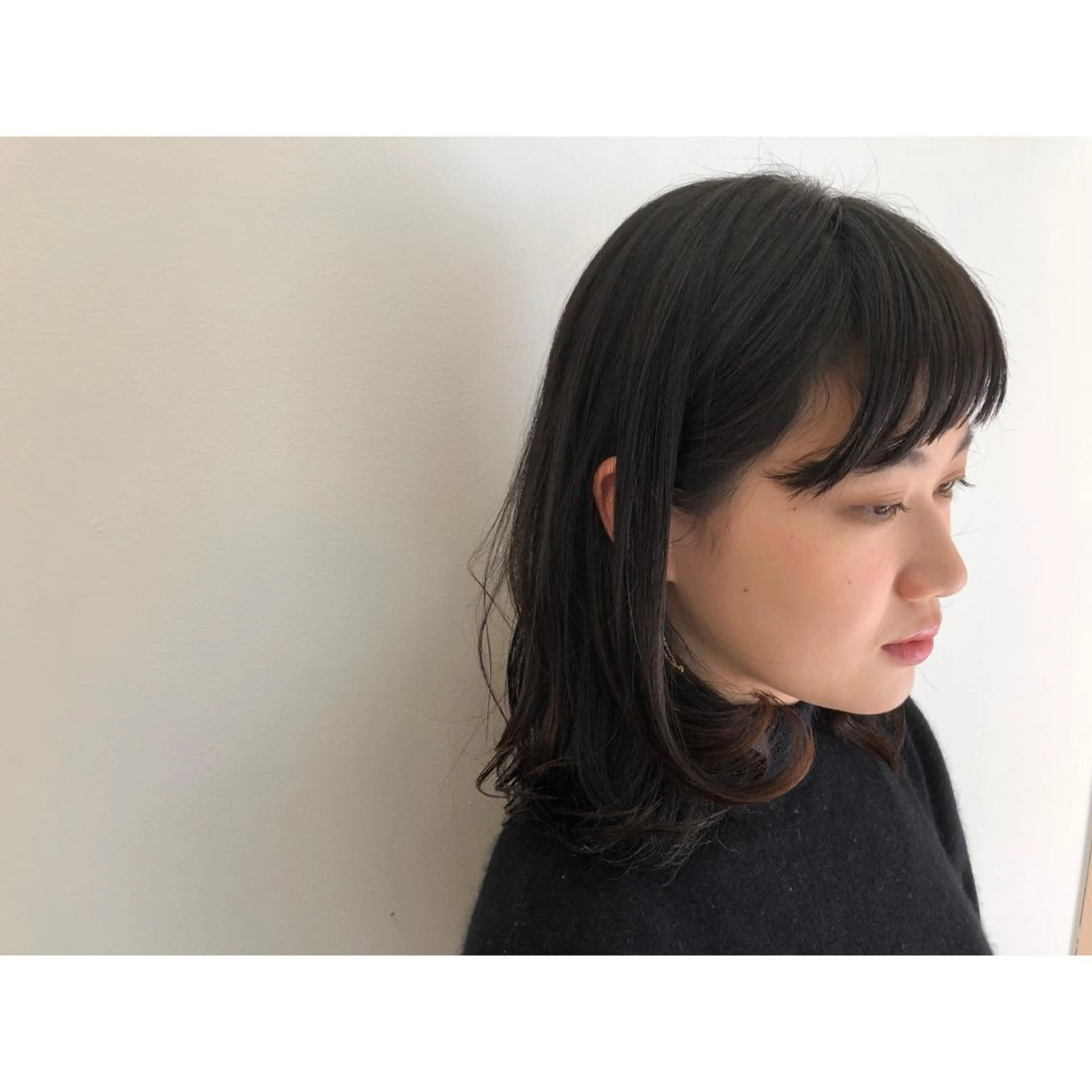 ミディアム kawabe maikoのヘアスタイル