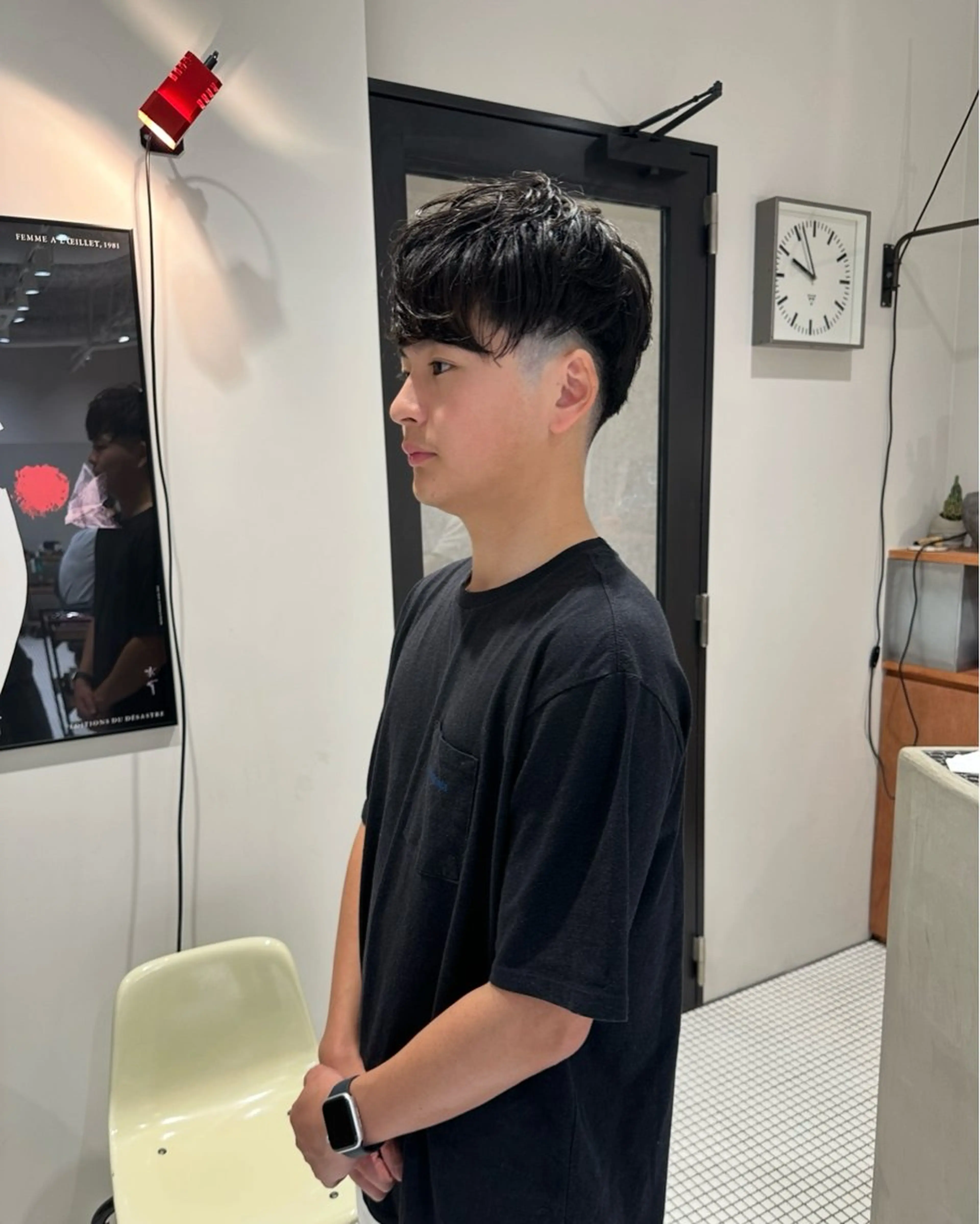 ミディアム メンズ 刈り上げ Men's GRIPのヘアスタイル