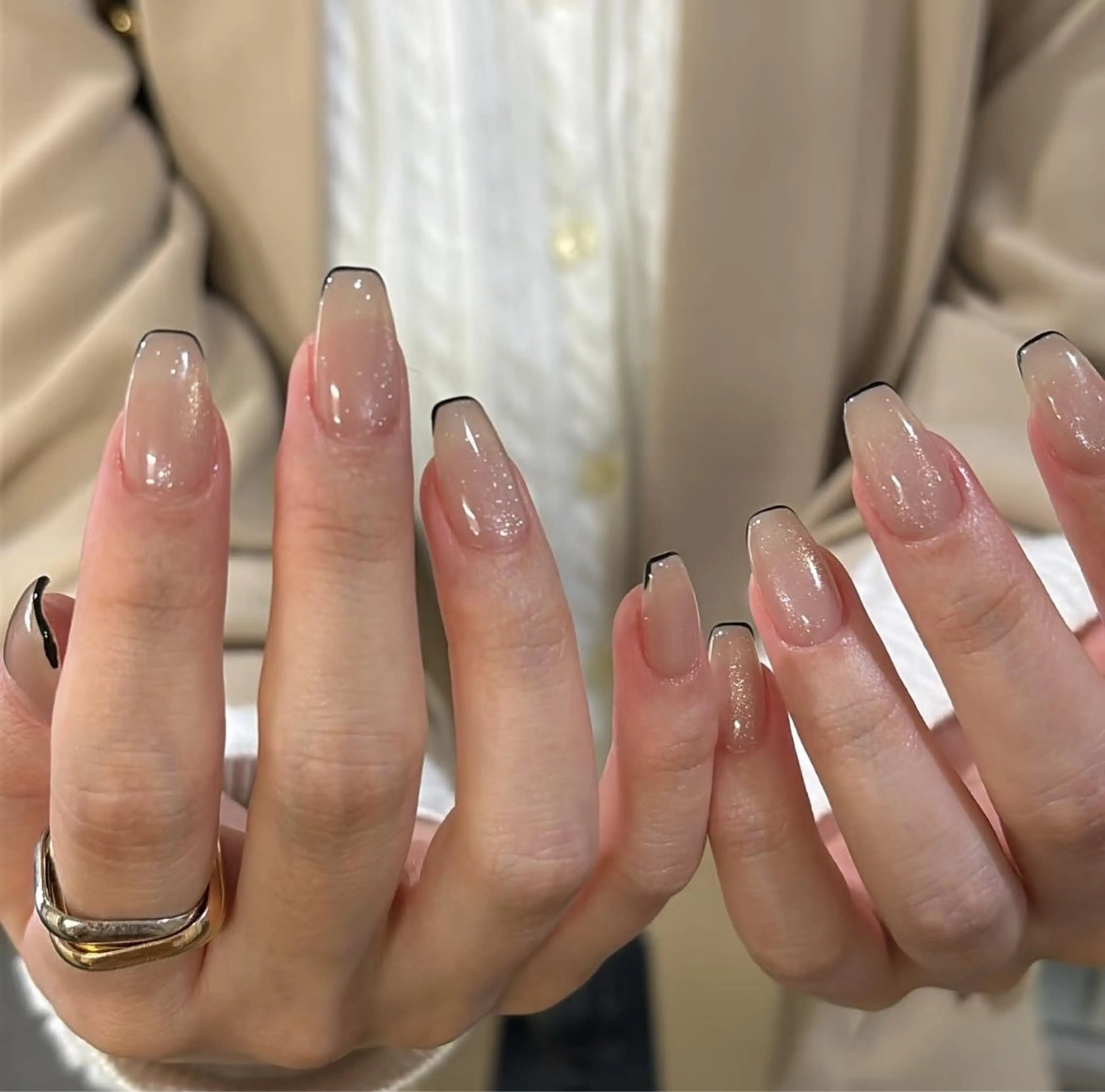 人気ワンホンネイル 当店デザインから選べる5500の写真