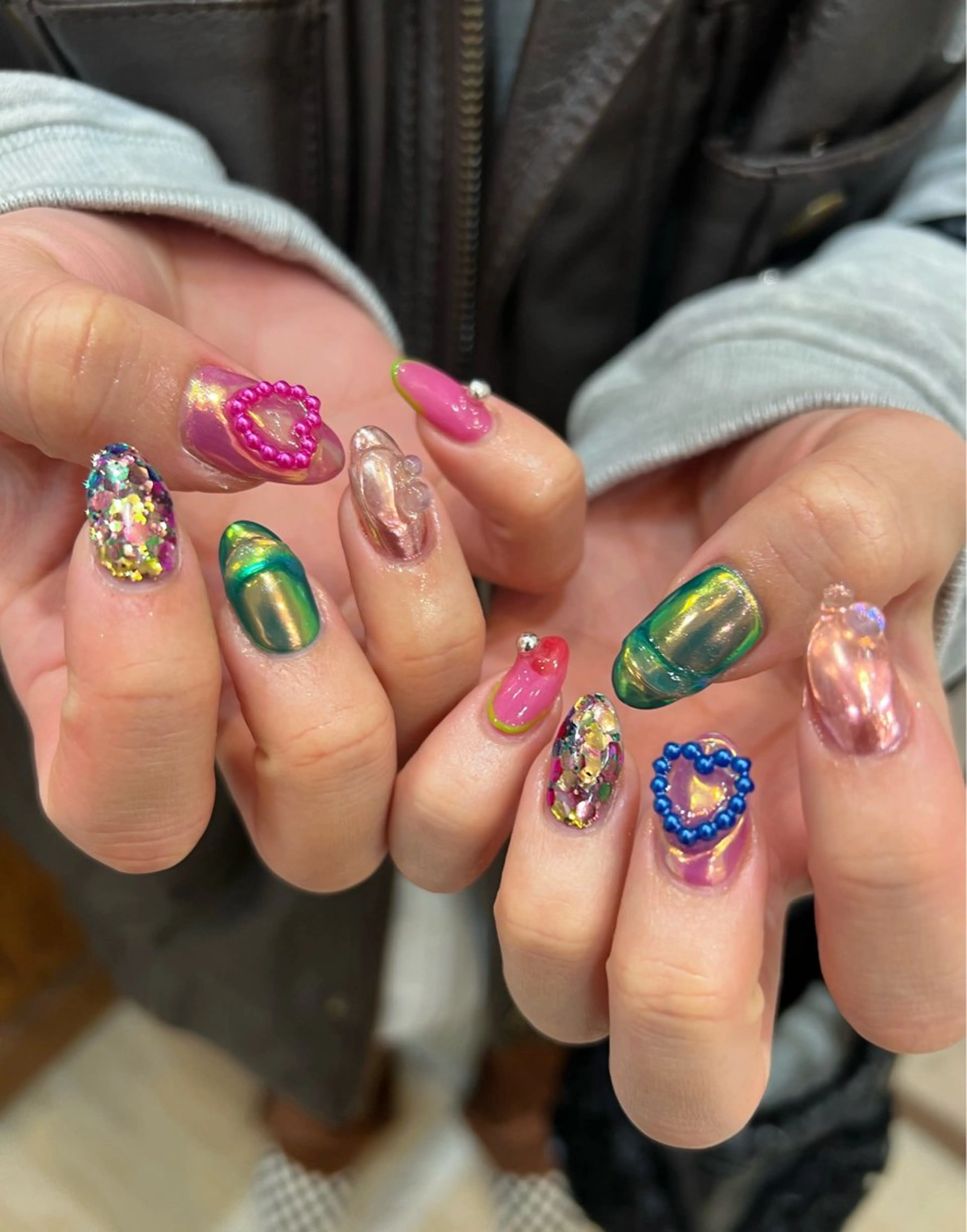 ネイル ハンドネイル ヘアメイクネイリスト 💄💅hidemiのネイルデザイン