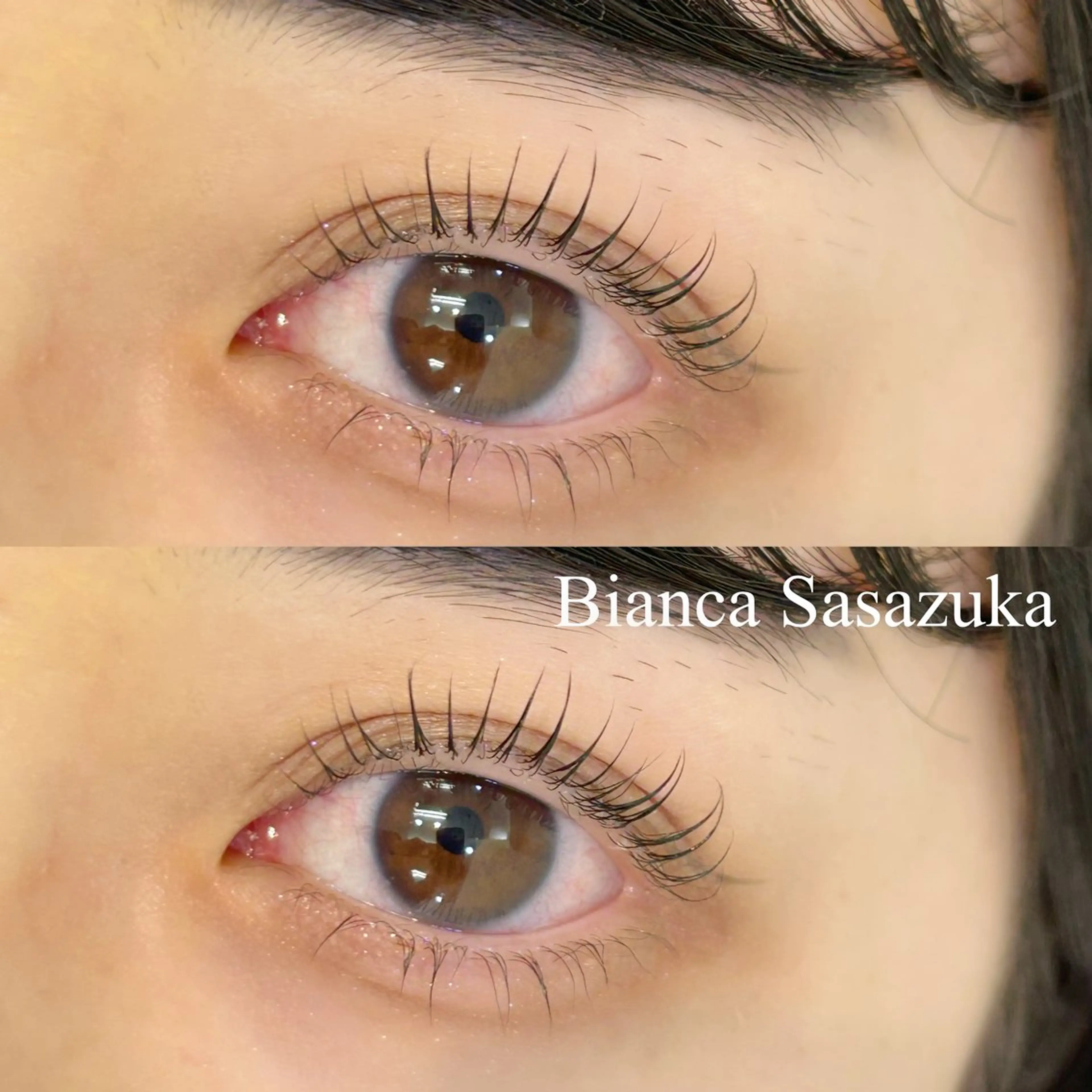 マツエク・マツパ マツパ Bianca笹塚🩶 kakoのマツエク・マツパデザイン